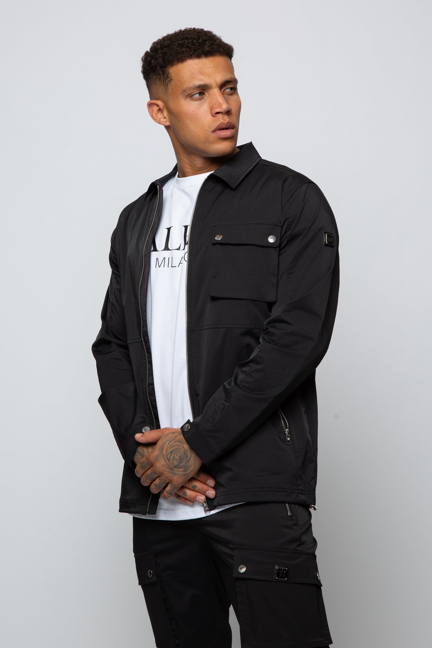 Technico Black Jacket & Cargo Set