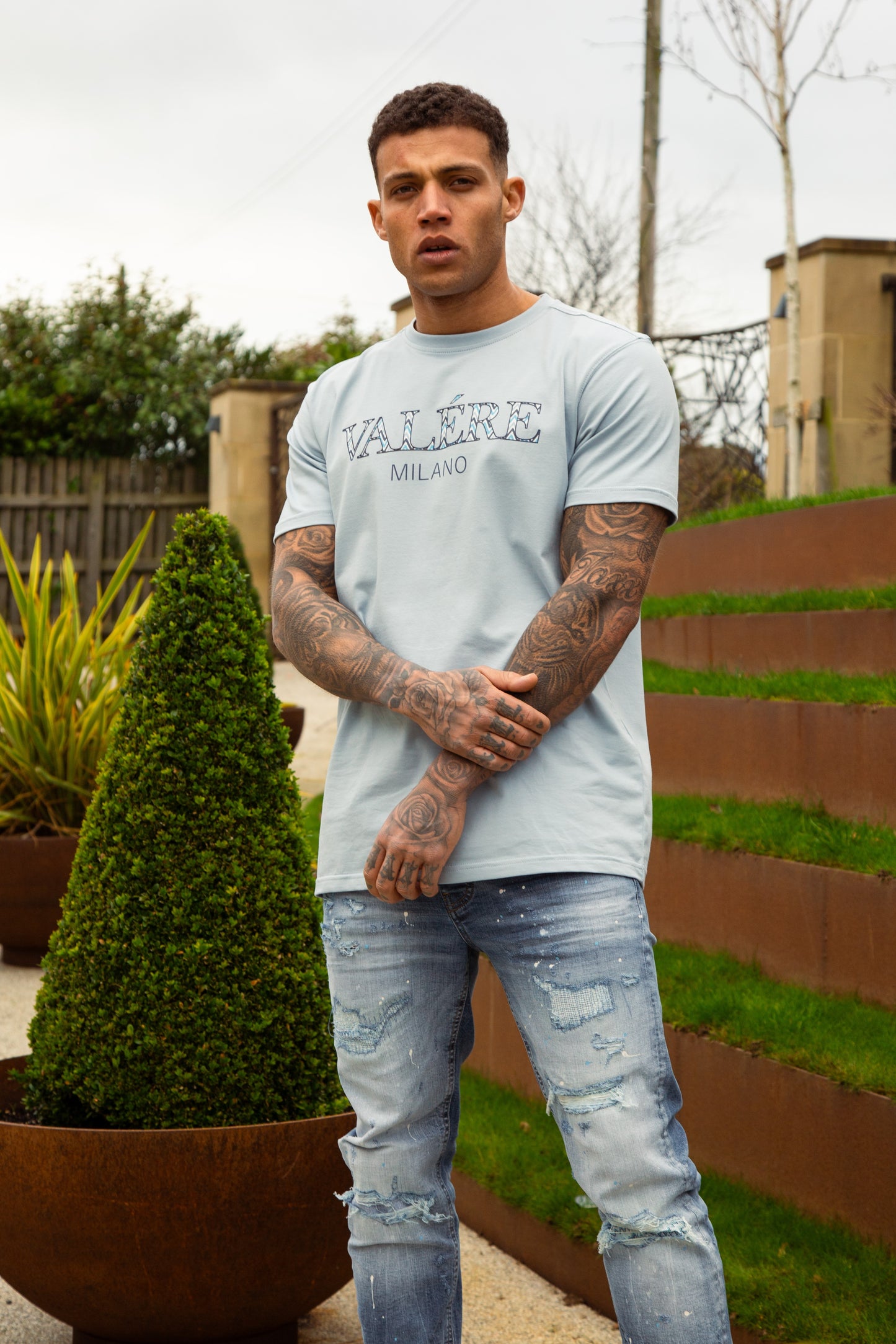 FACCHETTI BLUE TEE