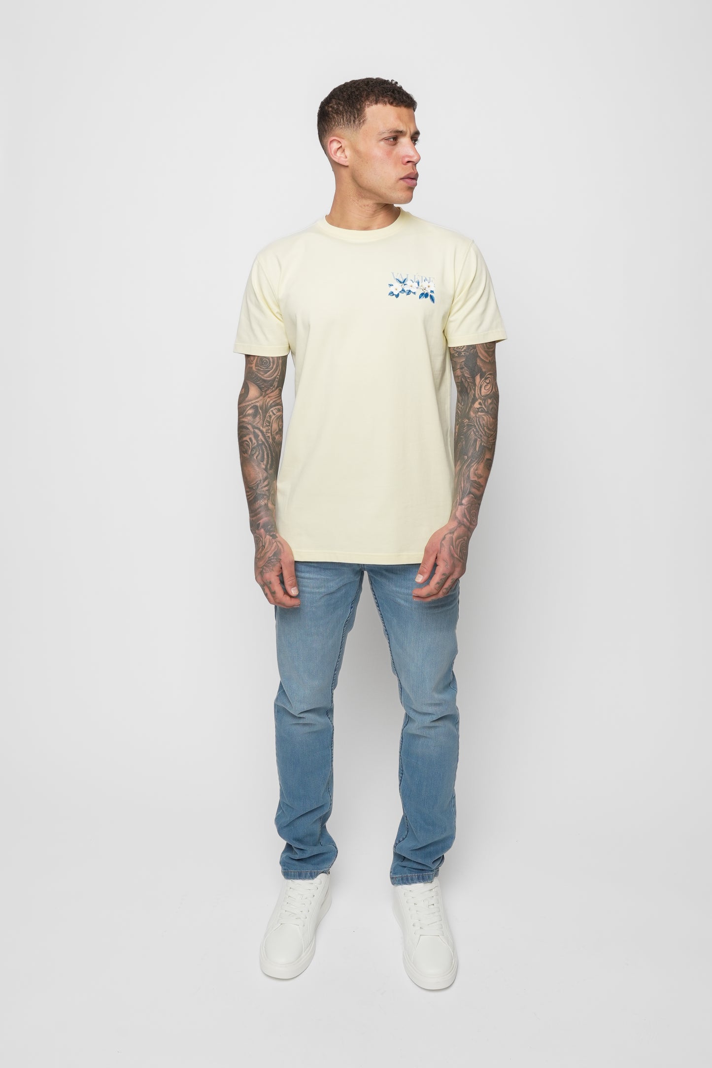 FUSINE YELLOW TEE