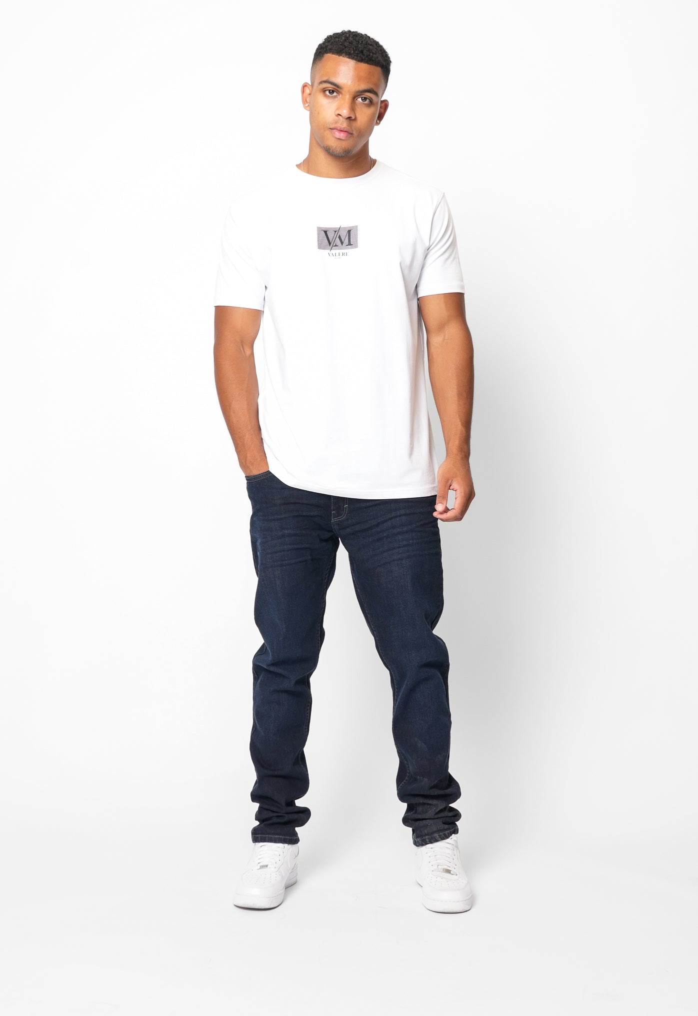 LUSSO BLUE BLACK JEAN