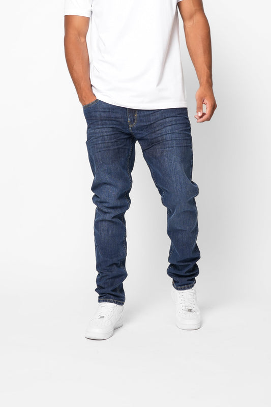 LUSSO RICH MID WASH JEAN