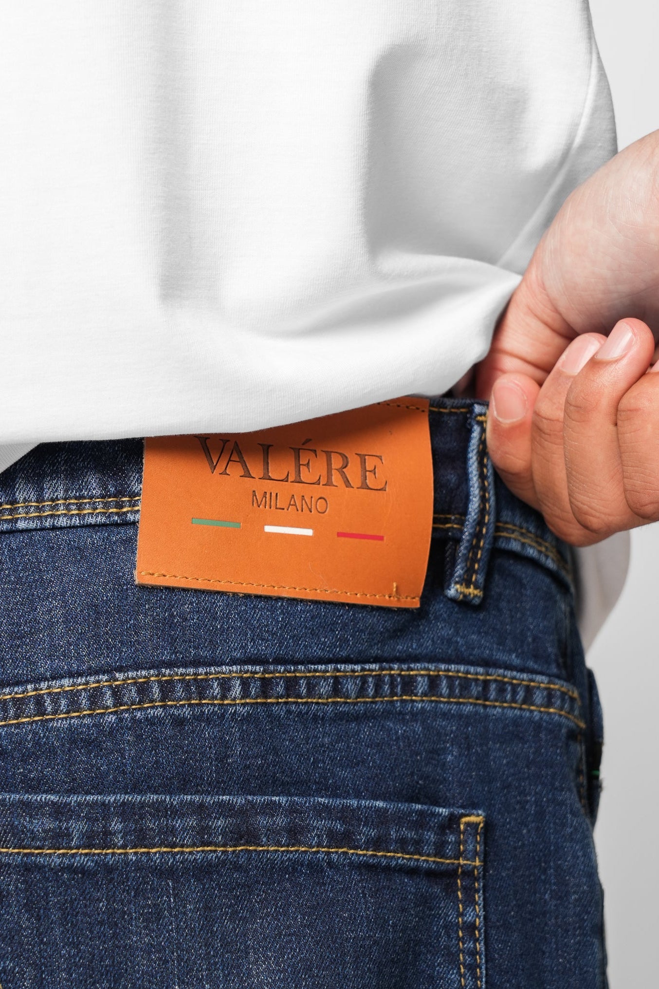 LUSSO RICH MID WASH JEAN