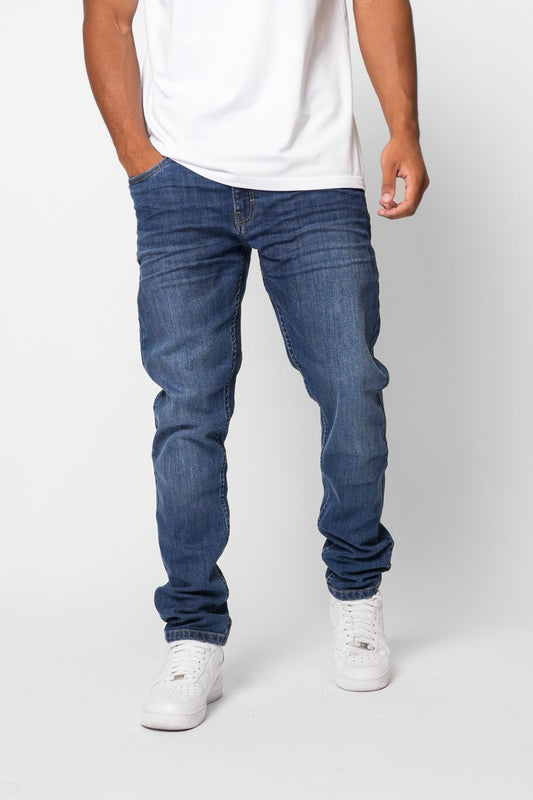 LUSSO TRUE MID WASH JEAN