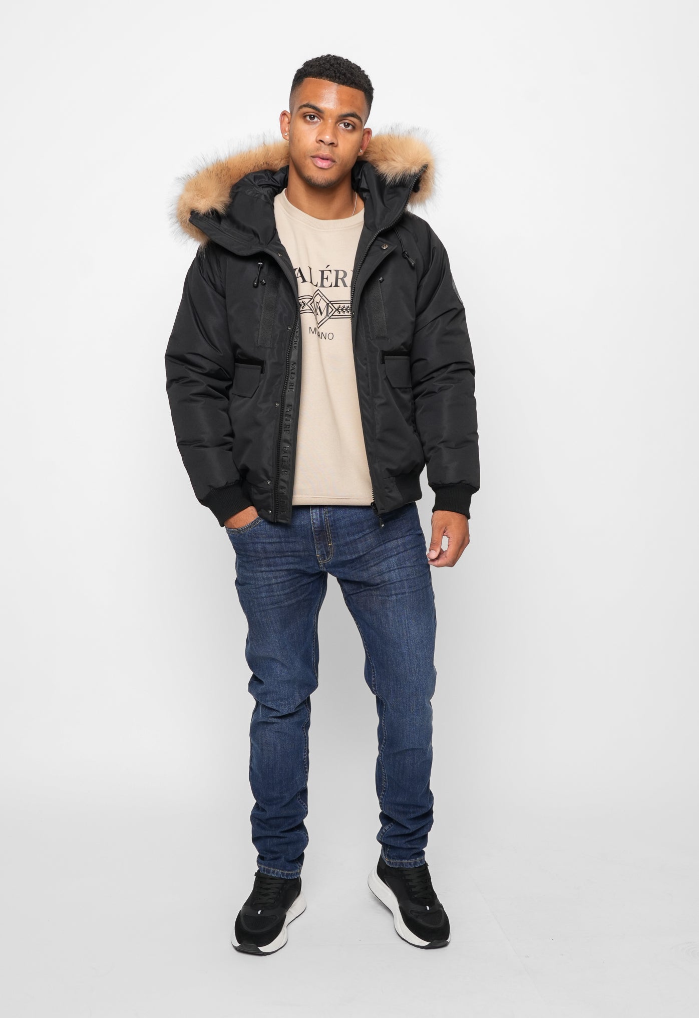 FLIGHT BLACK PARKA