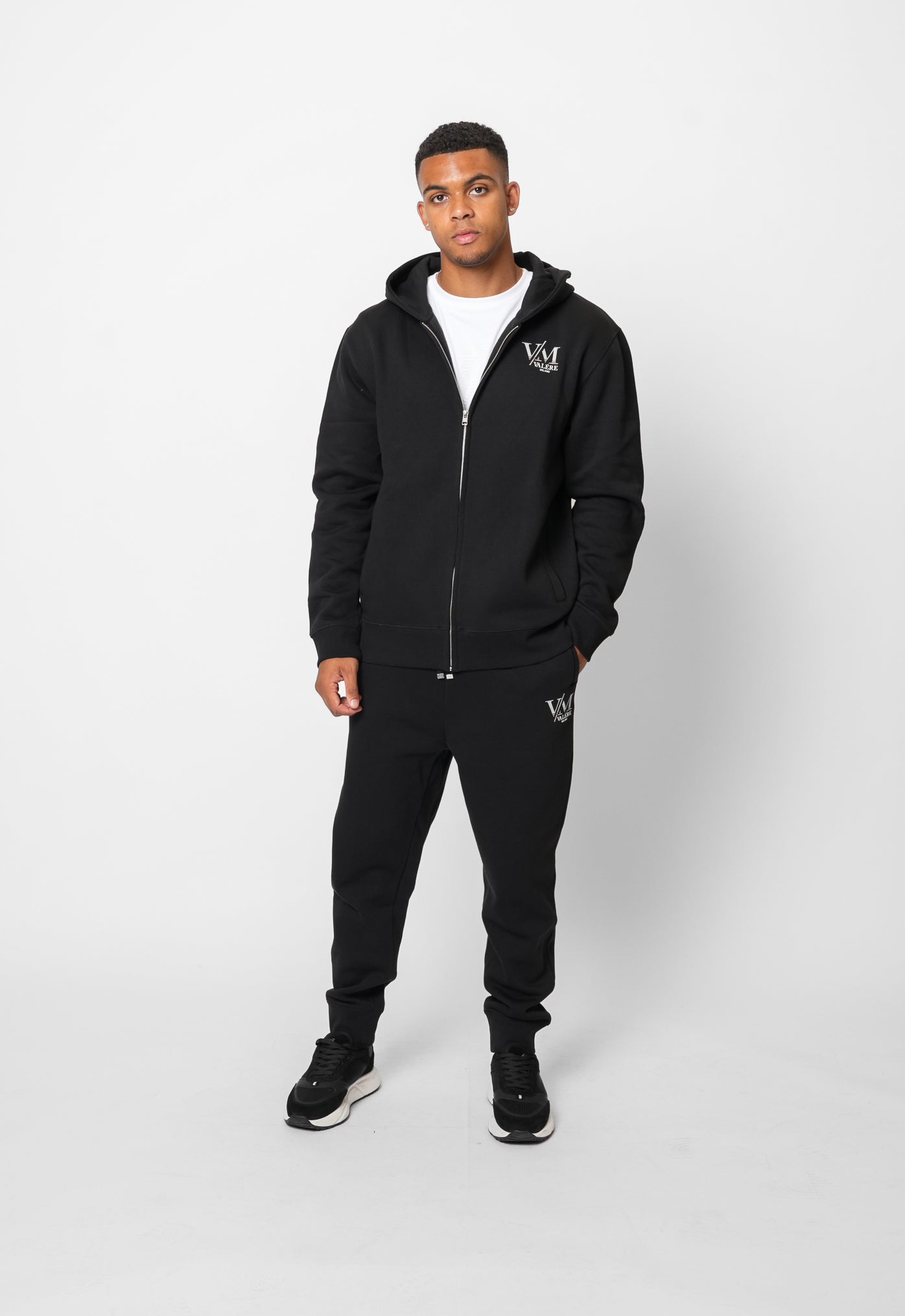 MONTE BLACK ZIP HOODIE