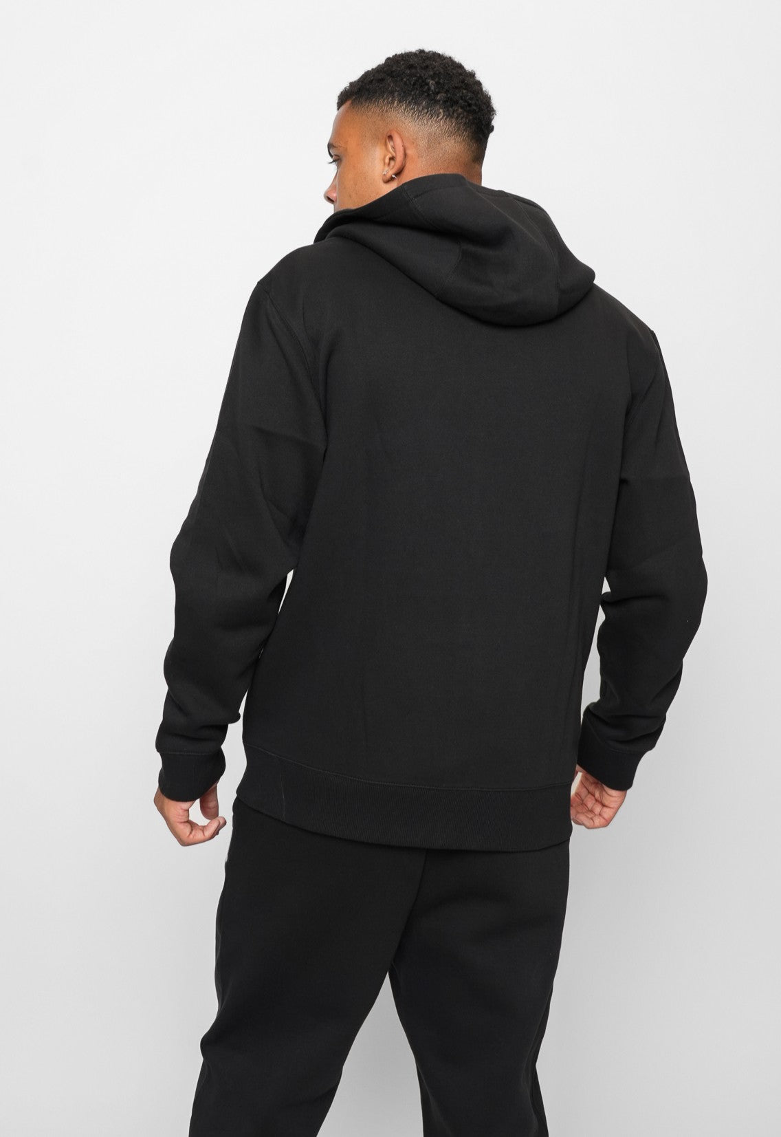 MONTE BLACK ZIP HOODIE