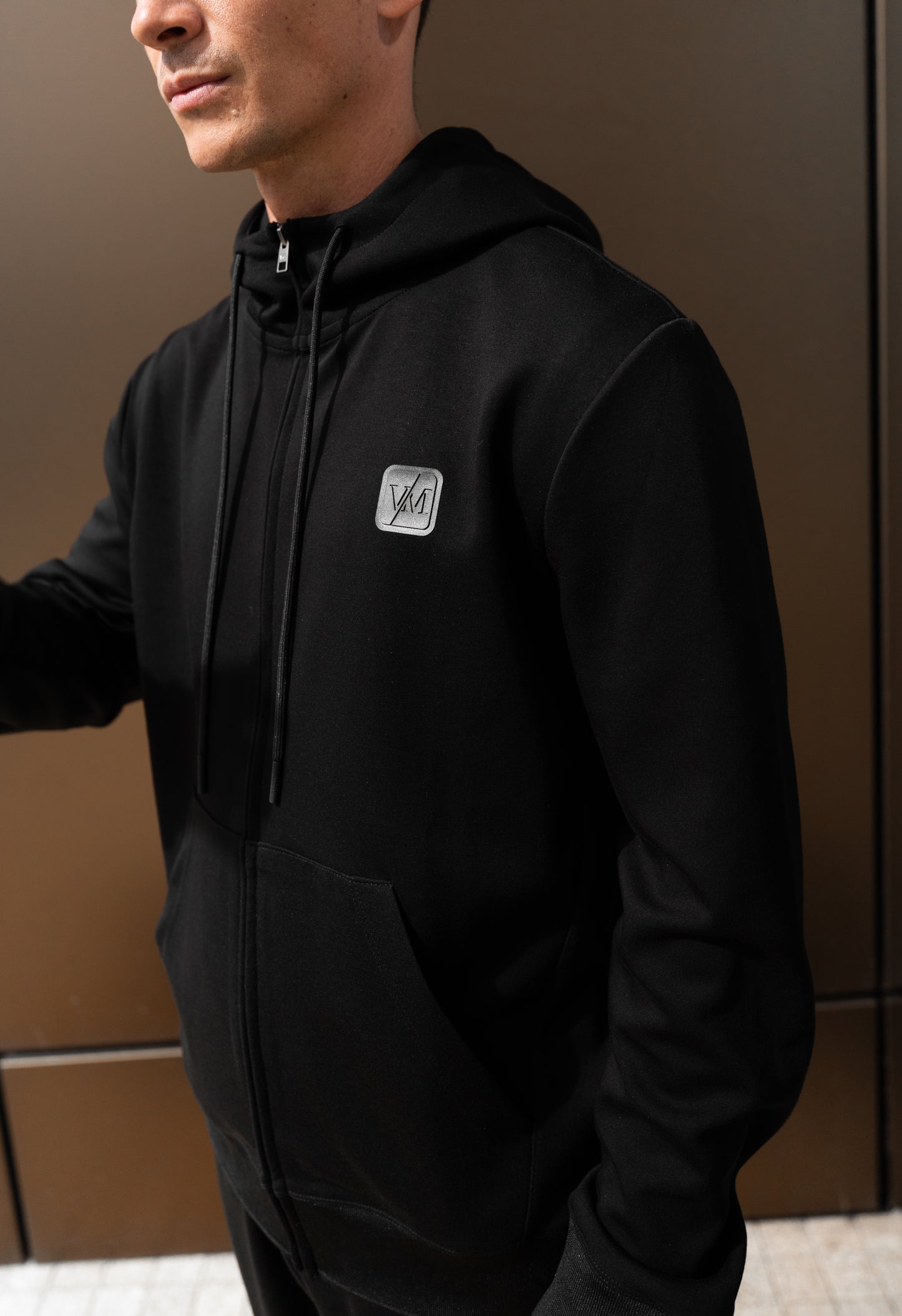 LUXE BLACK HOODIE