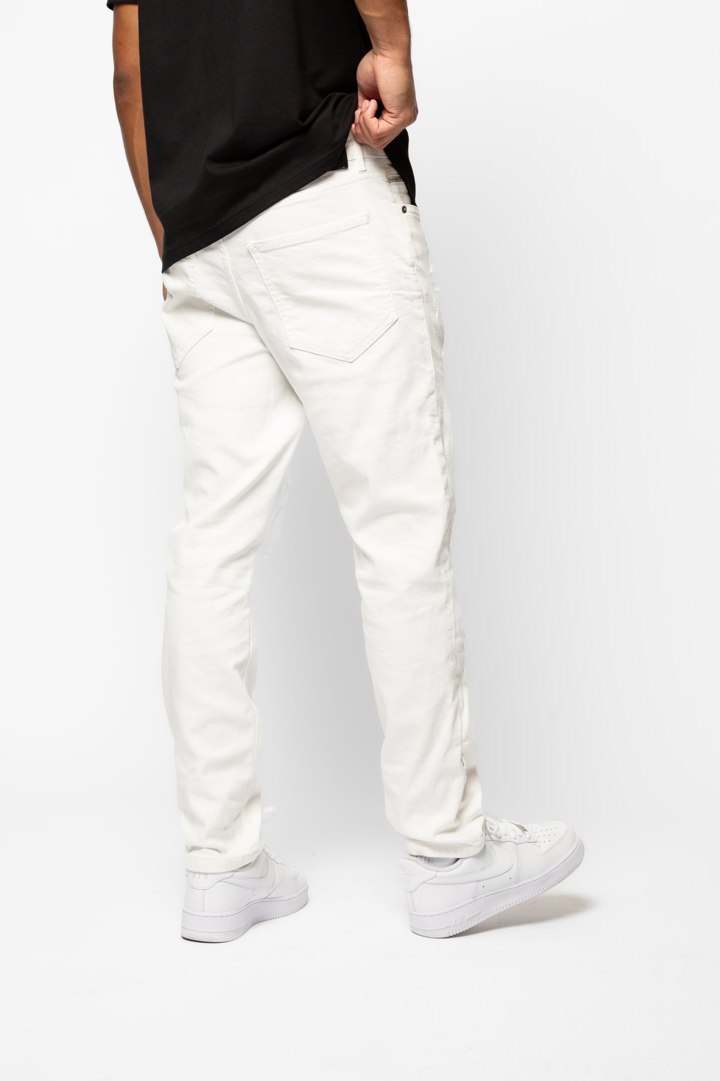POZZILLO WHITE JEAN