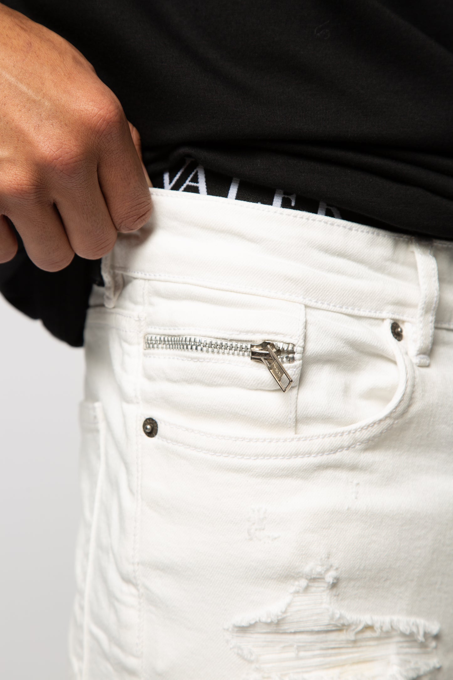 POZZILLO WHITE JEAN
