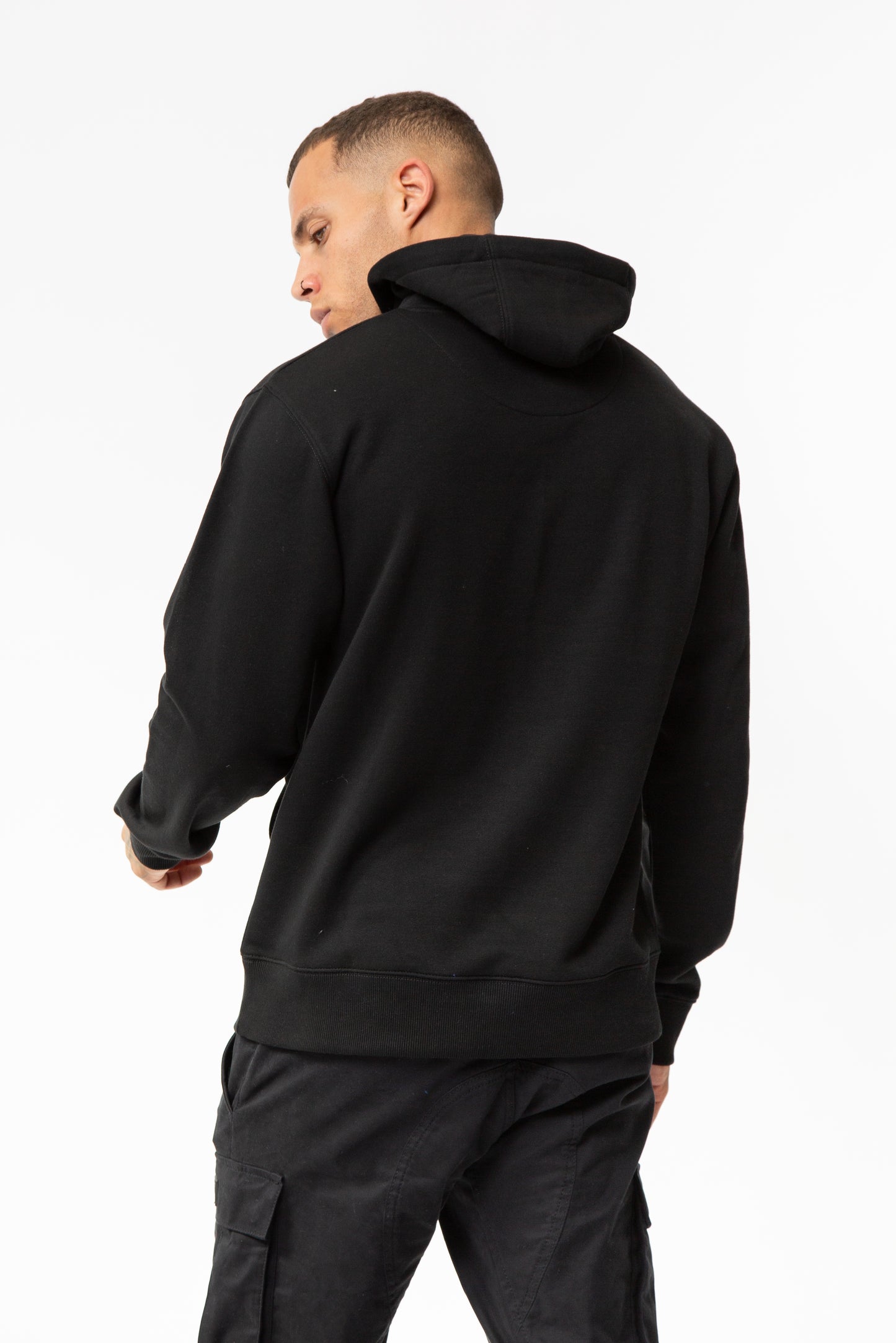 NASTRO BLACK/GOLD HOODIE