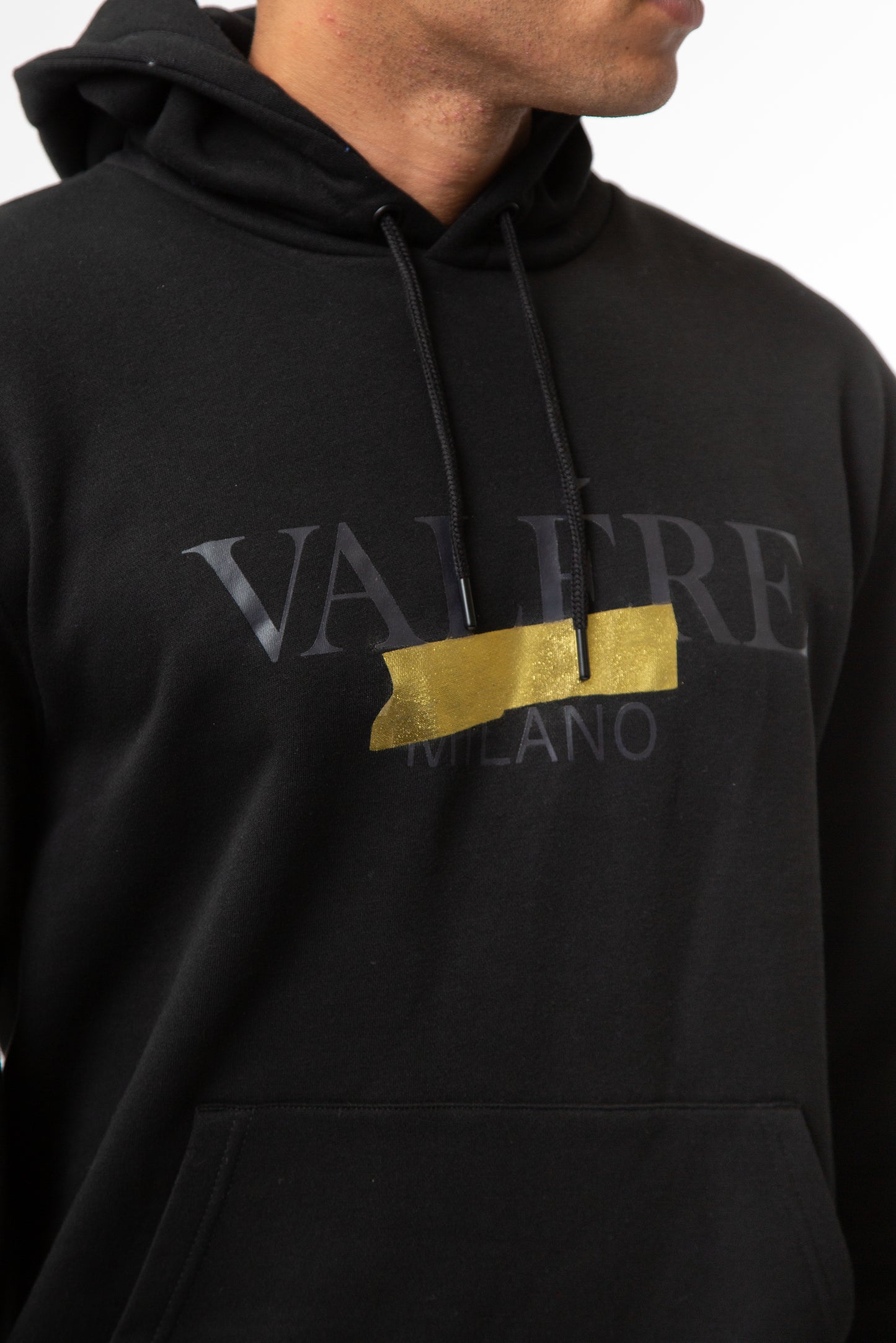 NASTRO BLACK/GOLD HOODIE