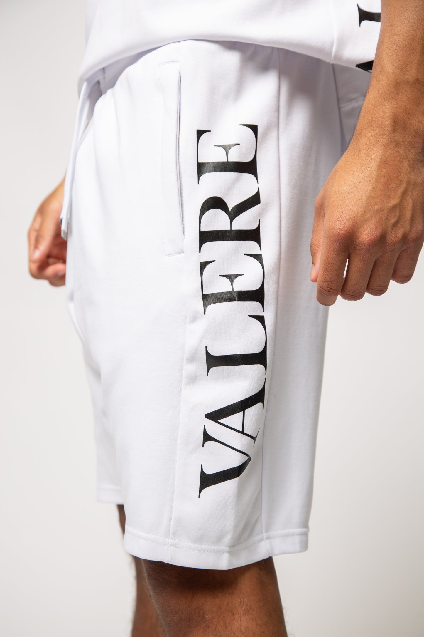 BLOCCO WHITE TEE & SHORT SET