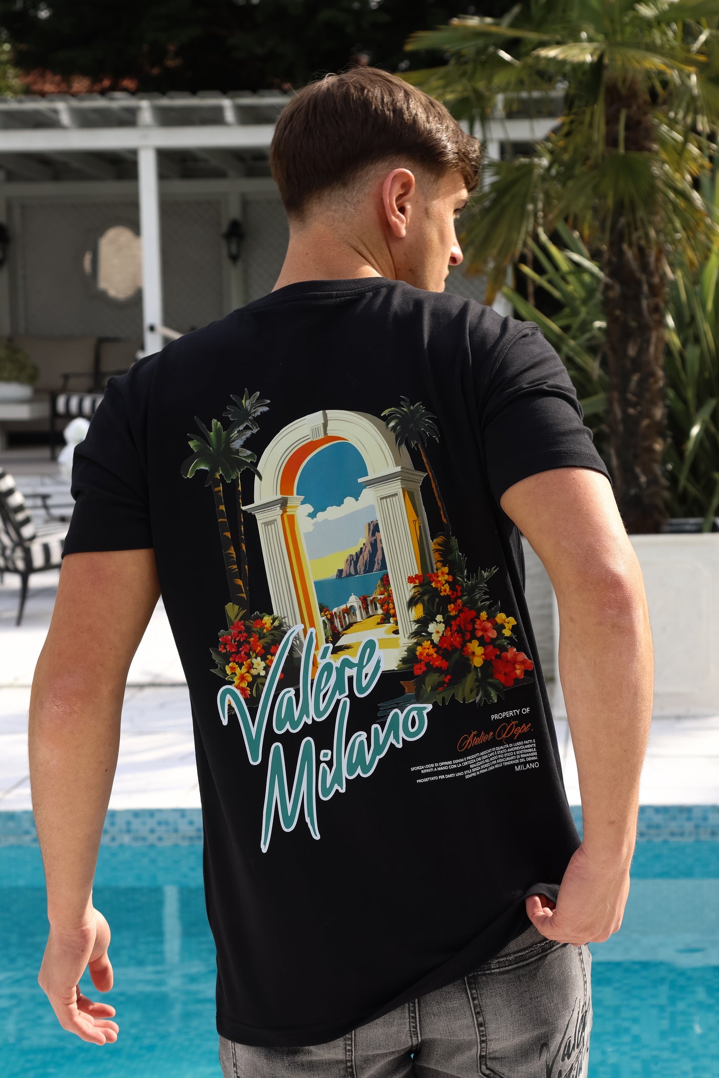 VARESE BLACK TEE