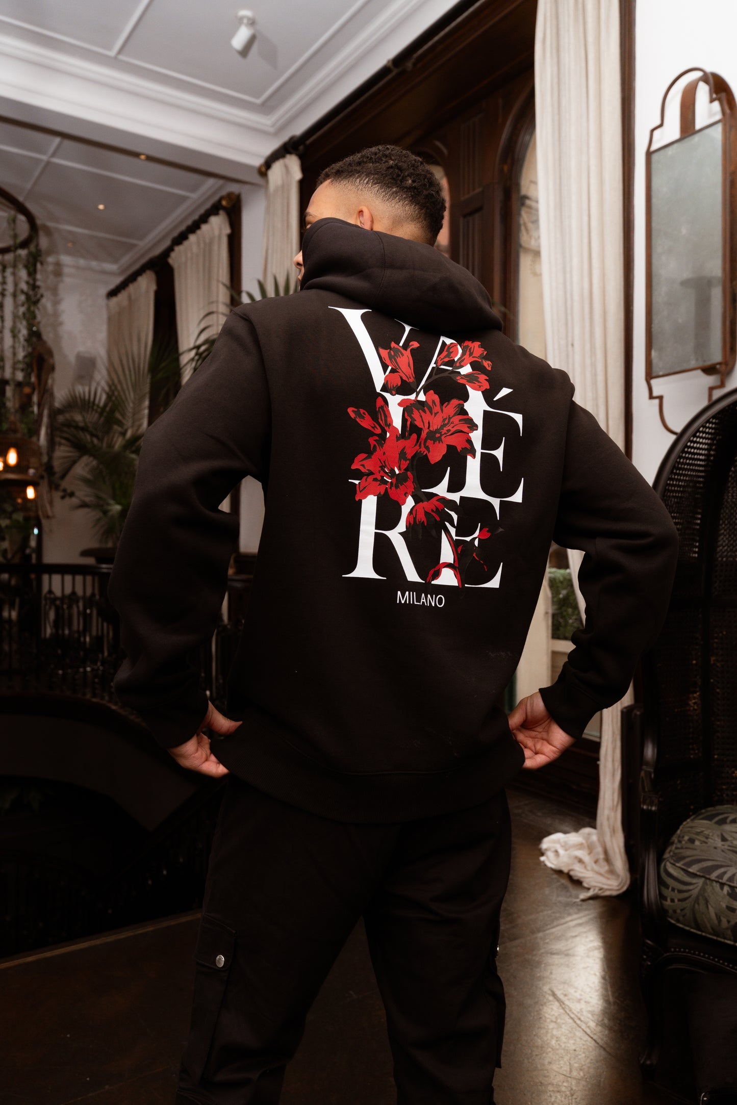 LOCANDA BLACK HOODIE