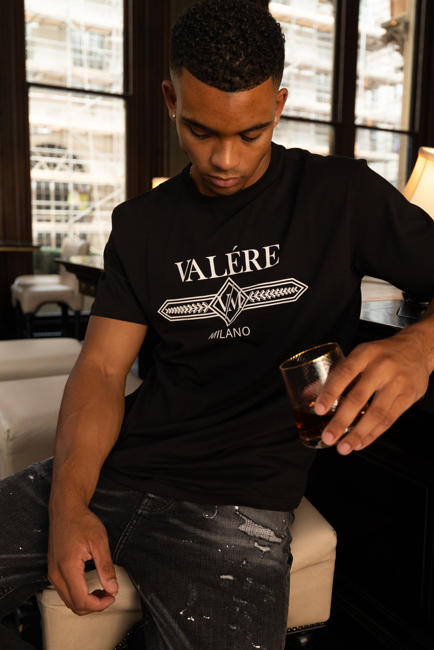 CAVASSO BLACK TEE