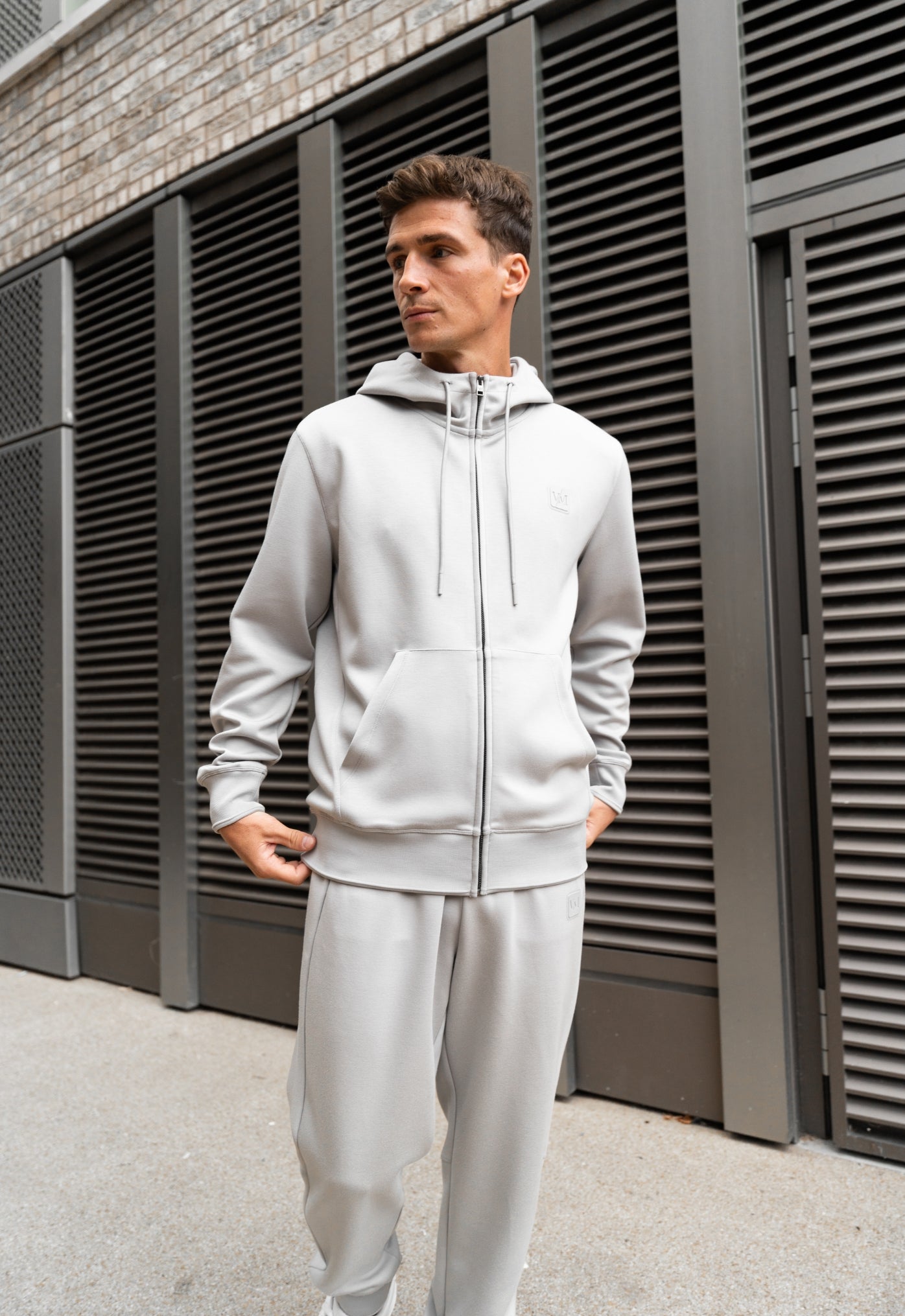 LUXE GREY HOODIE