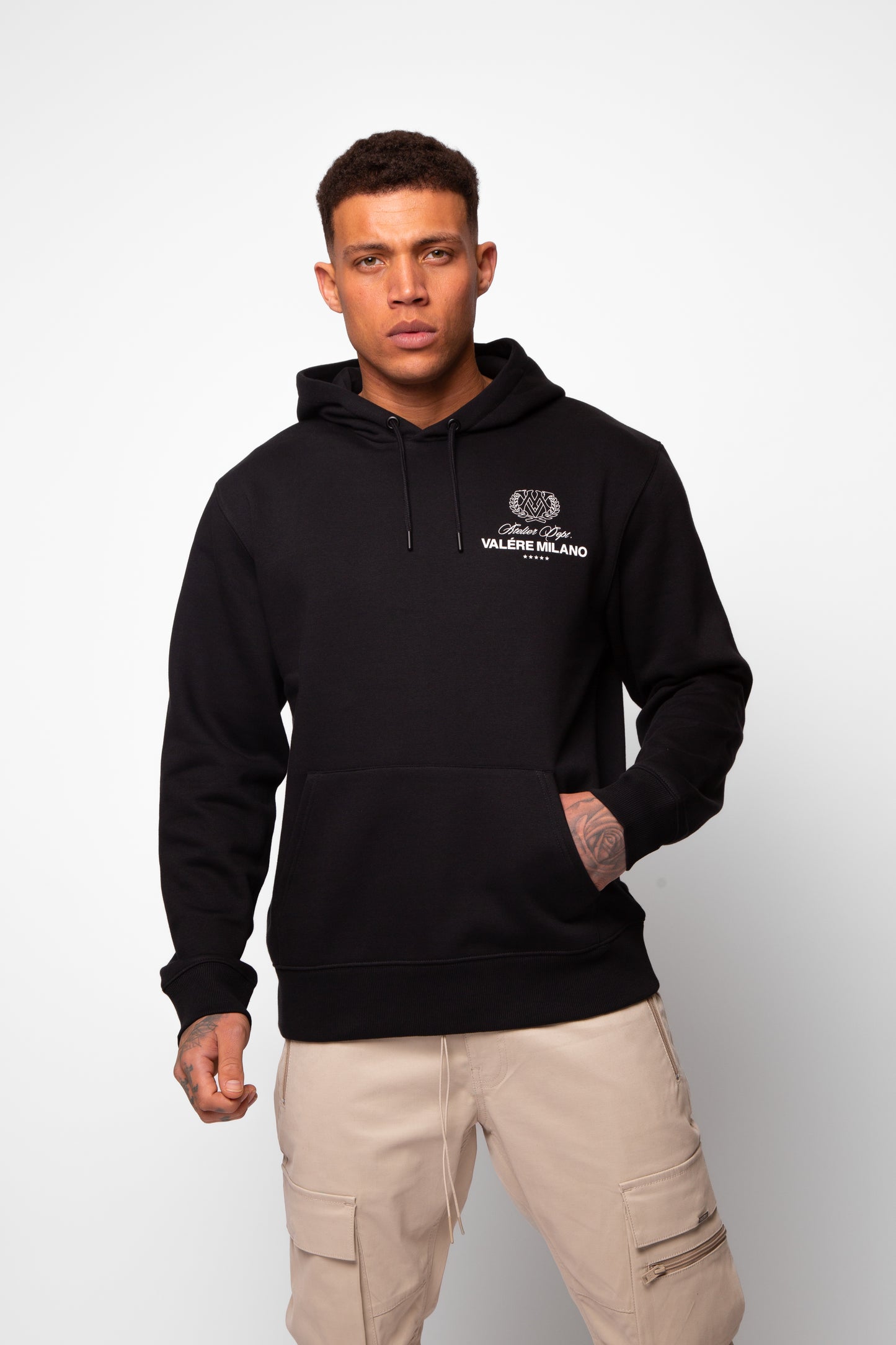 LEONCINI BLACK HOODIE
