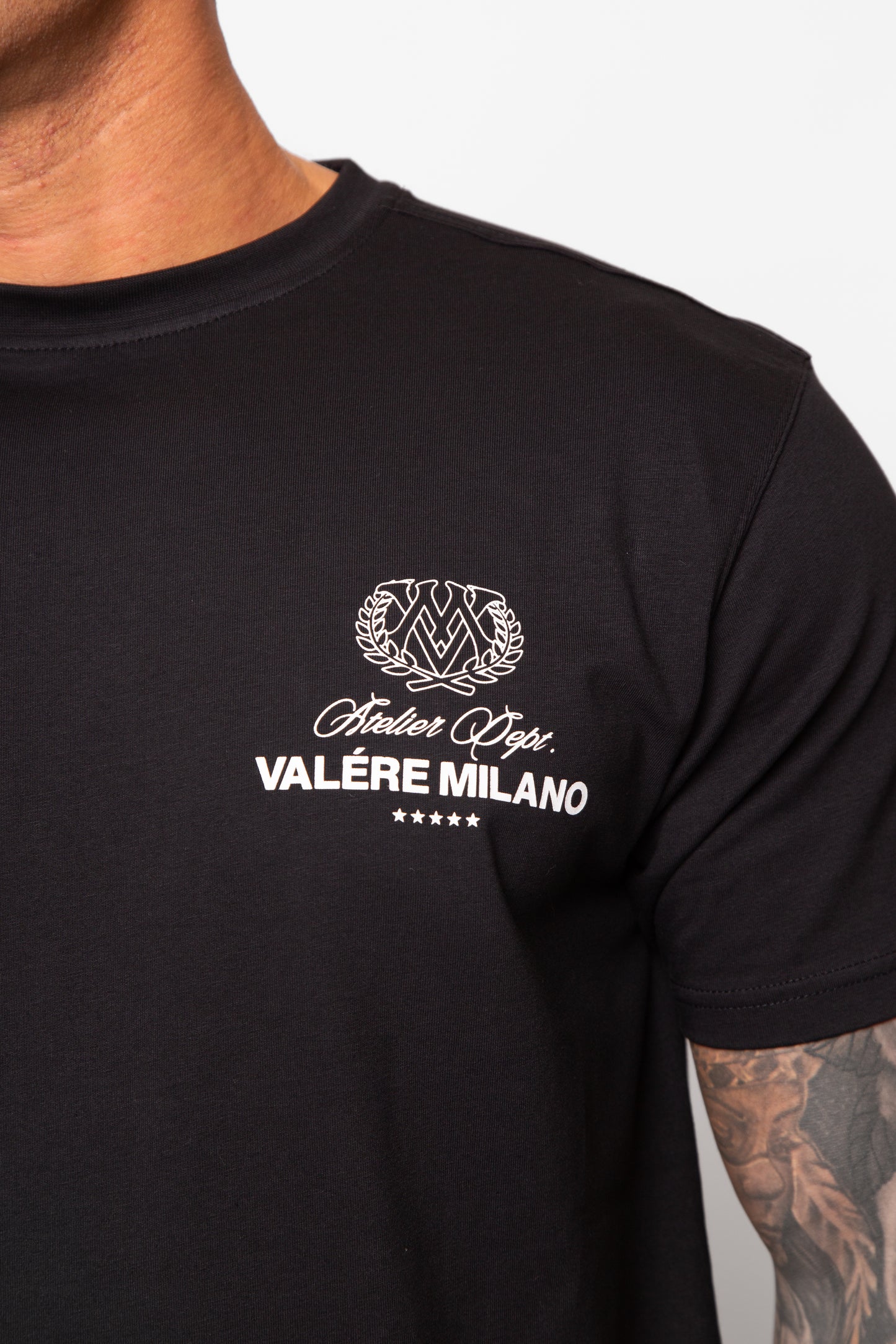 LEONCINI BLACK TEE