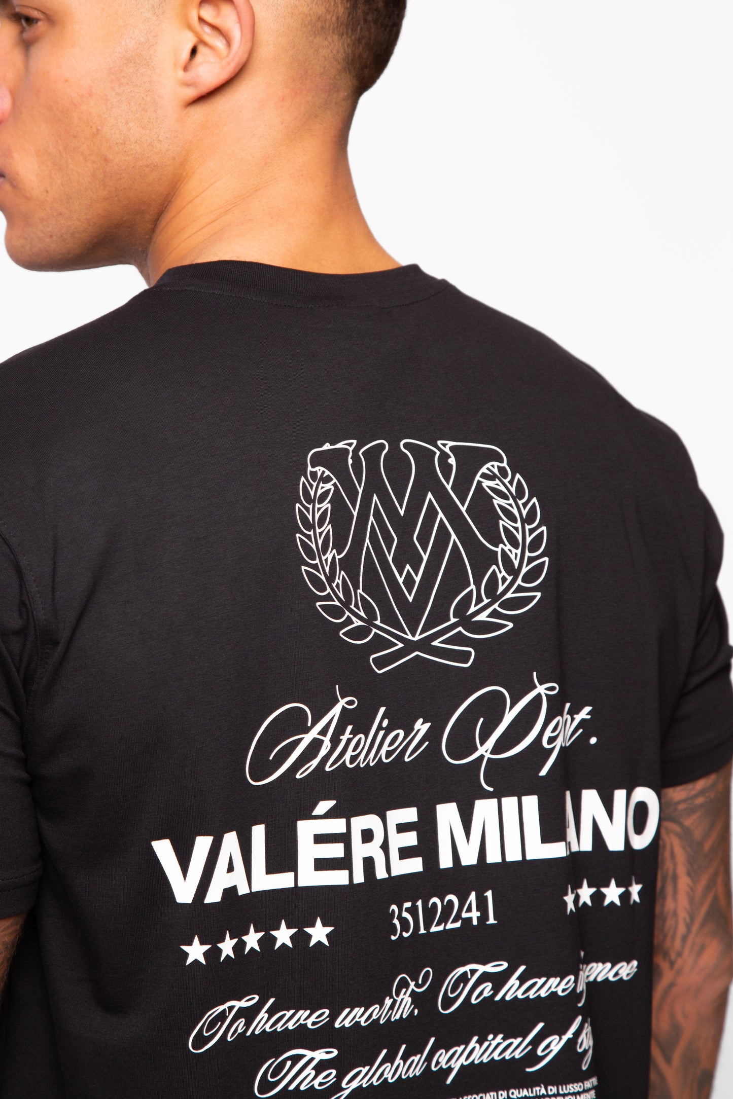 LEONCINI BLACK TEE