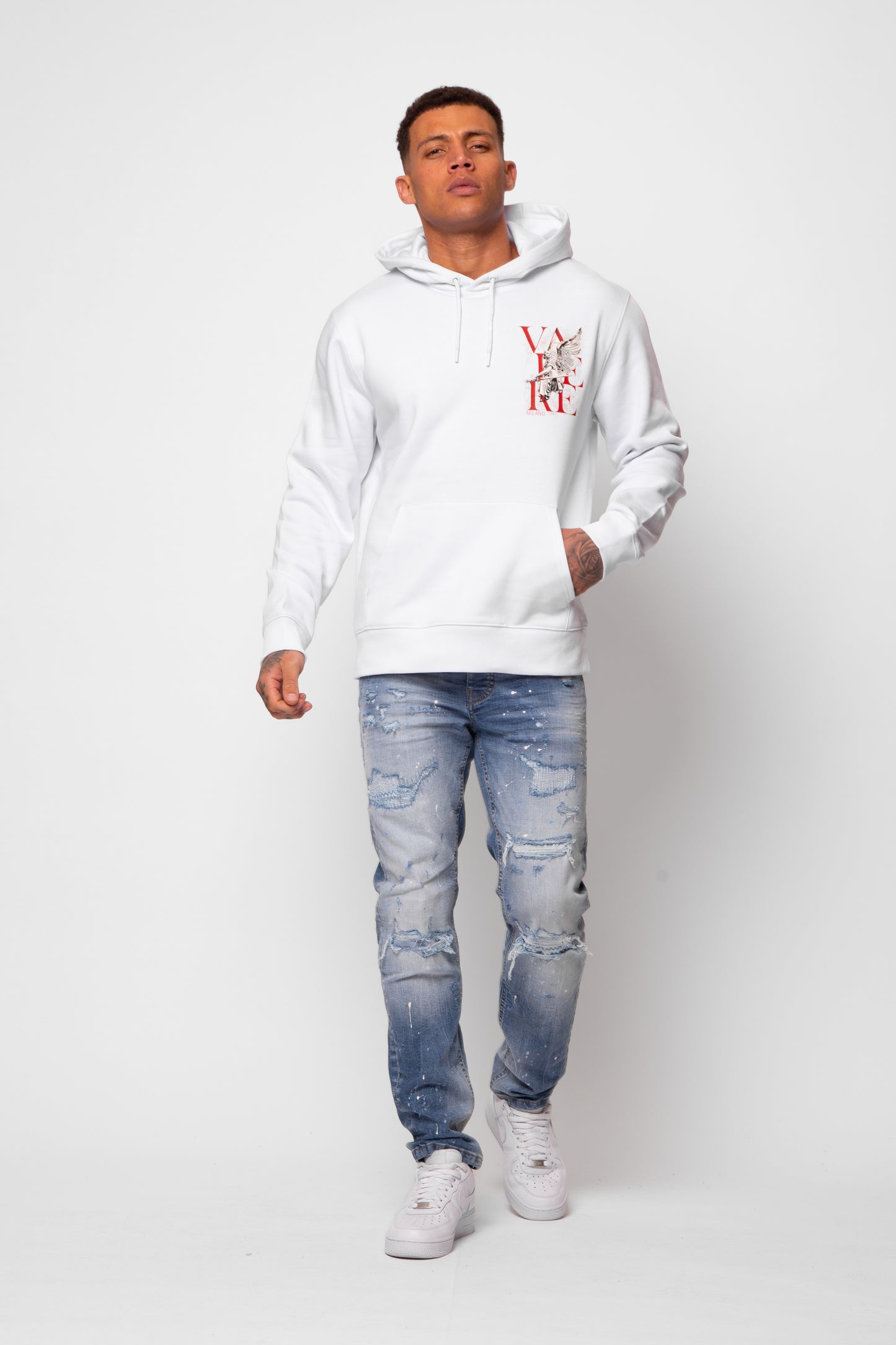 CIRO WHITE HOODIE