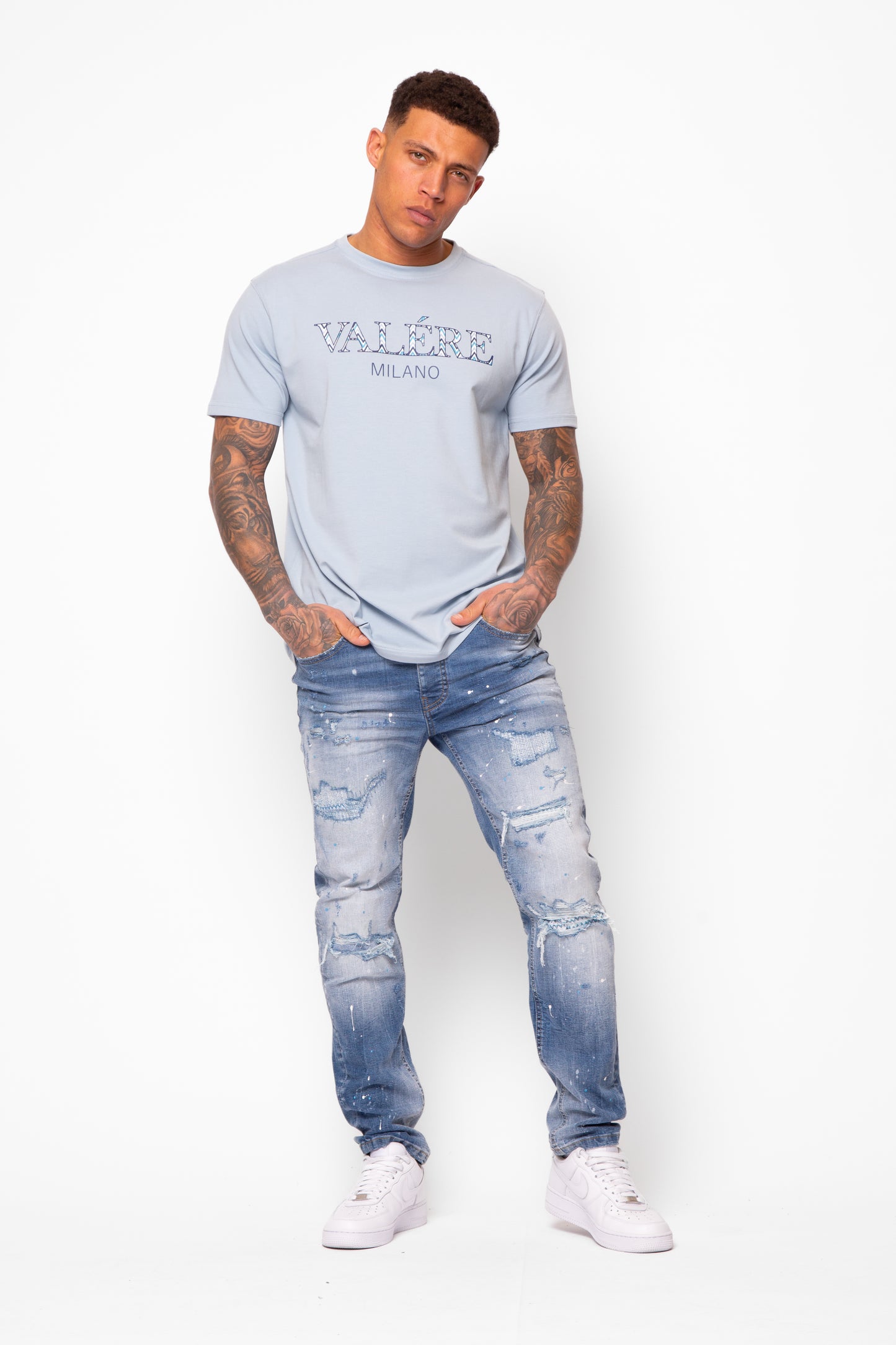 FACCHETTI BLUE TEE