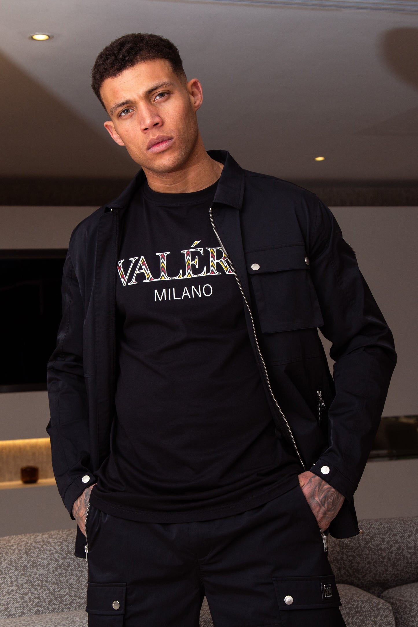 FACCHETTI BLACK TEE