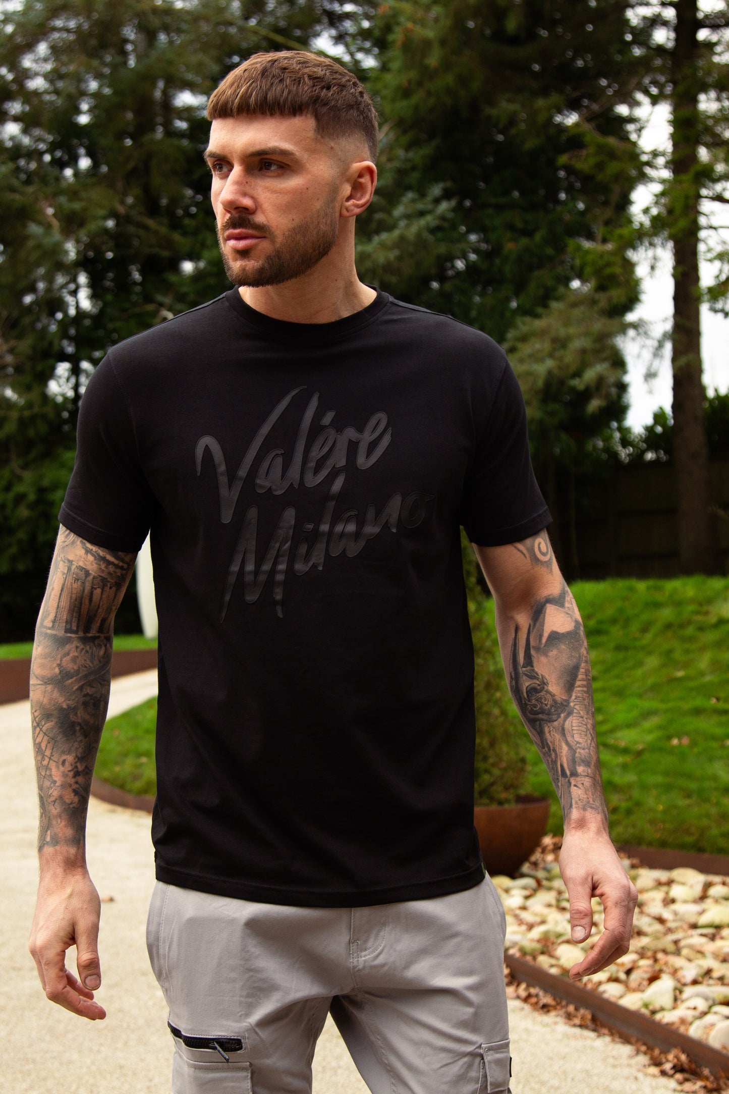 ENRICO BLACK TEE