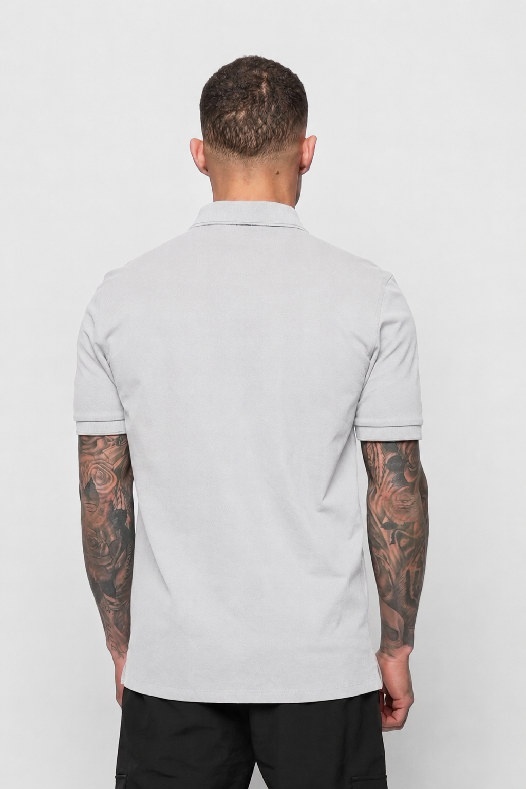 Luxe Premium Mercerised Grey Polo
