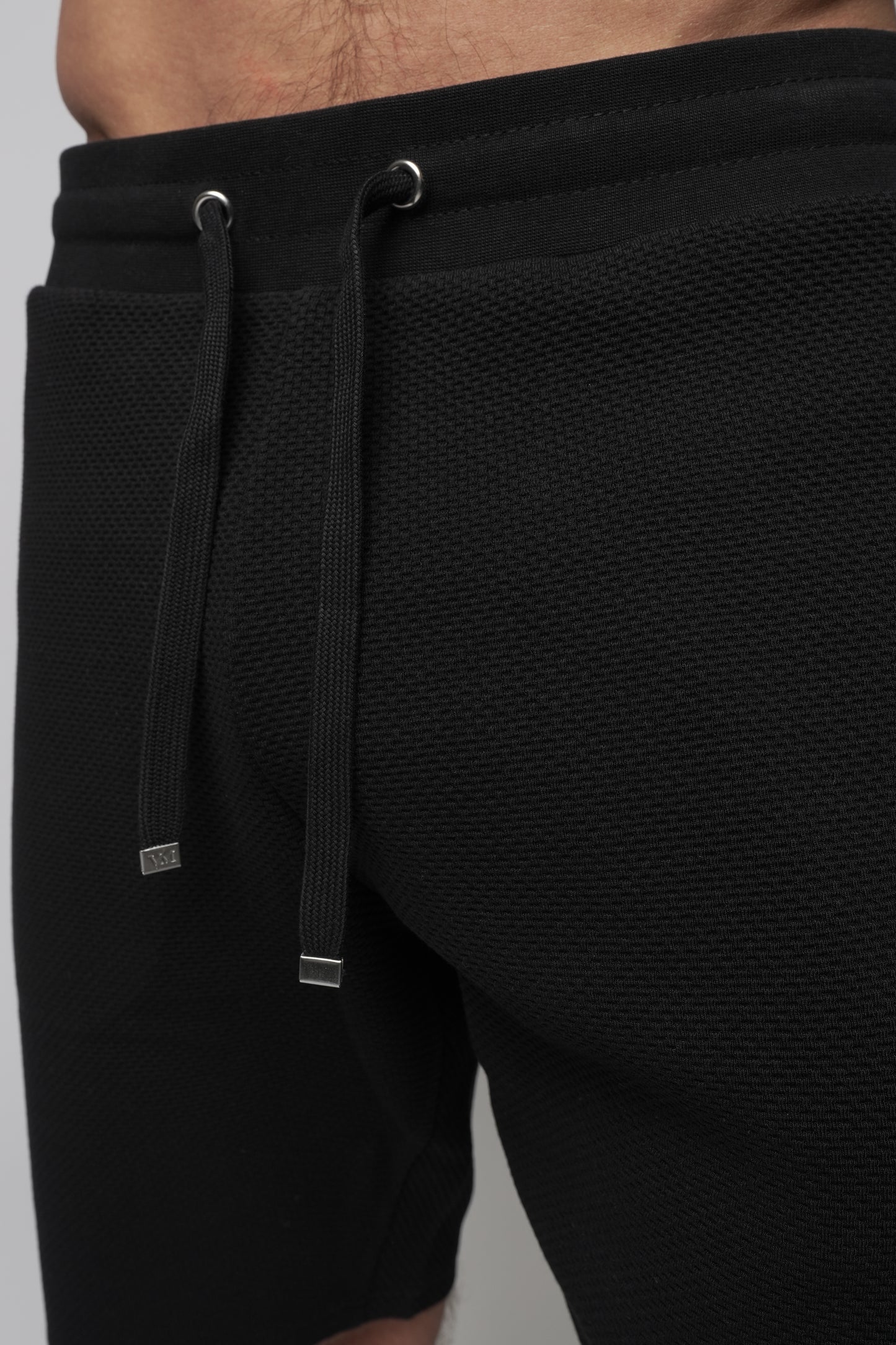 Nemi Black T-Shirt & Short Set