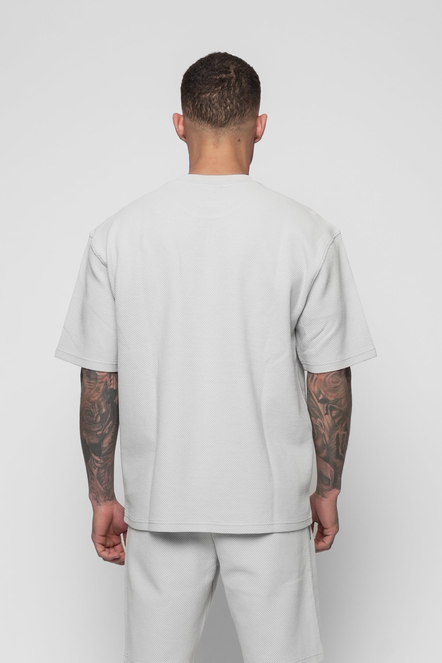 Nemi Grey T-Shirt & Short Set