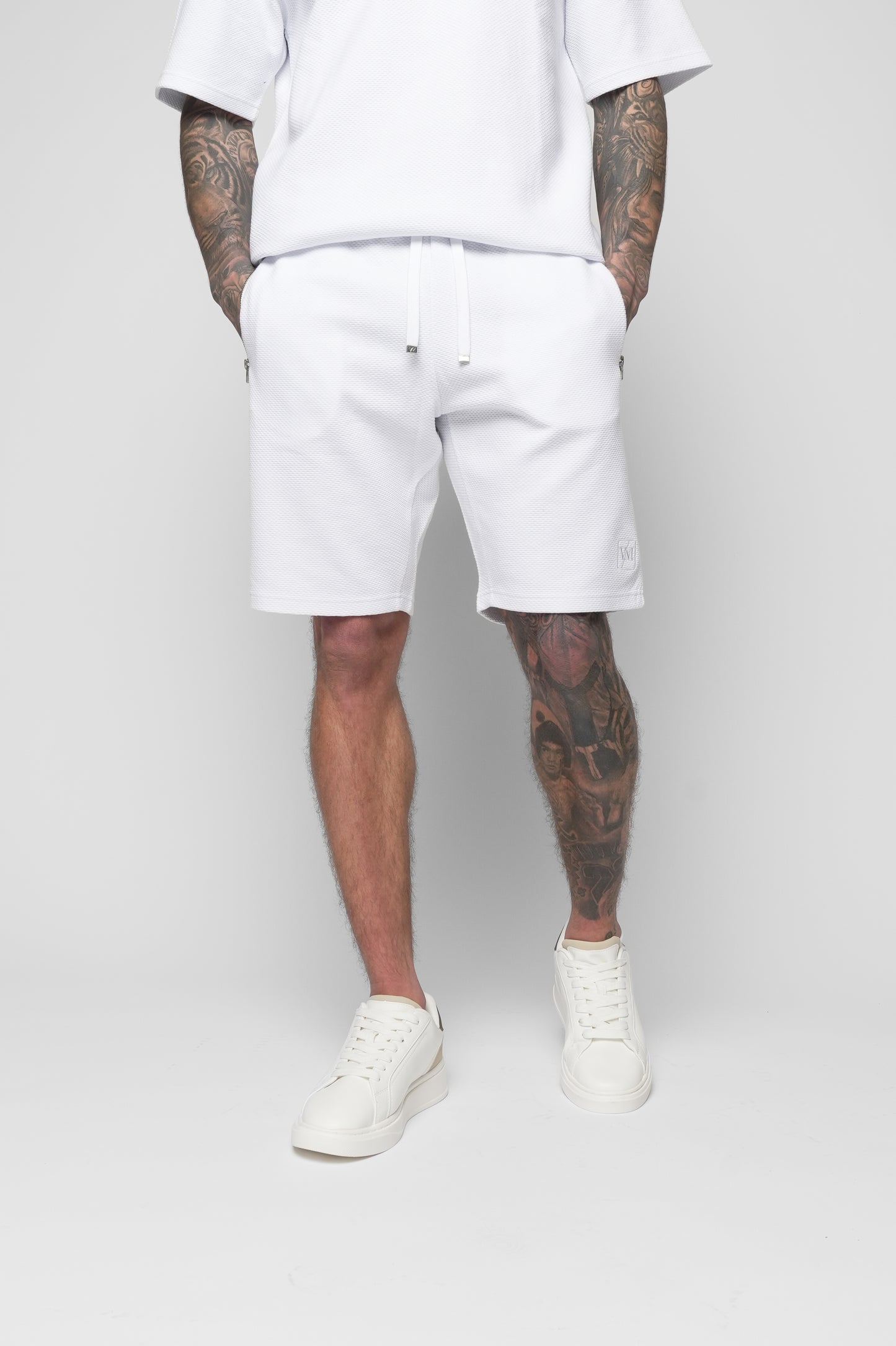 Nemi White T-Shirt & Short Set