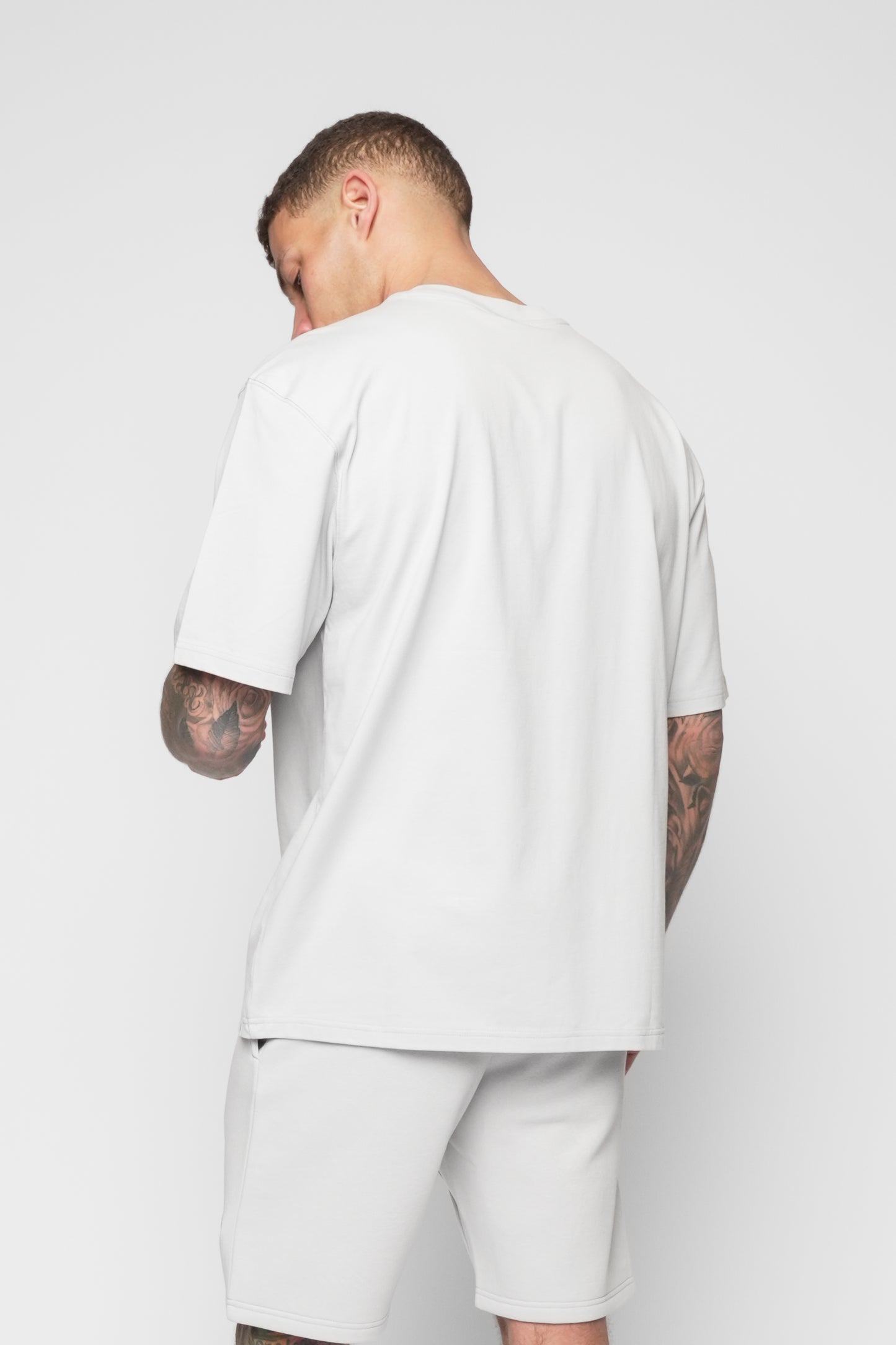 Baratz Grey T-Shirt & Short Set