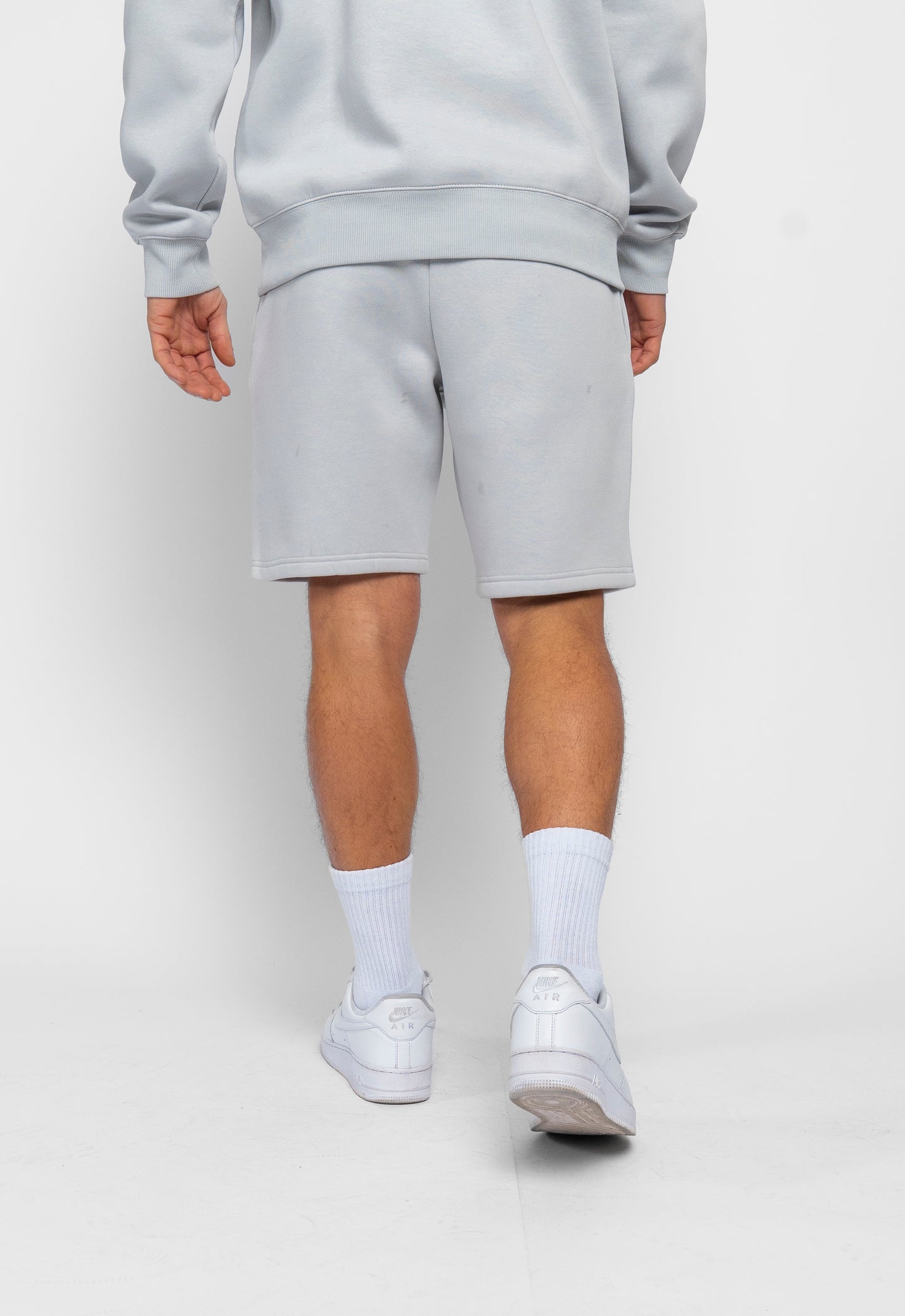 Devaro Grey Sweatshirt & Short Set