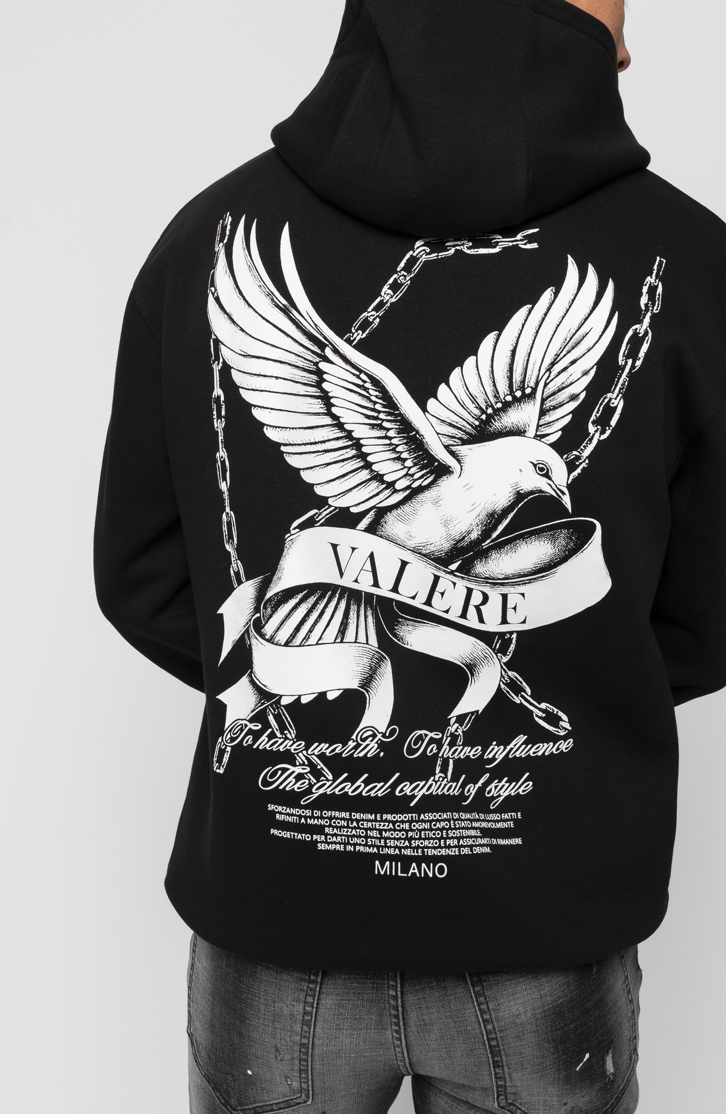 MONVISO BLACK HOODIE