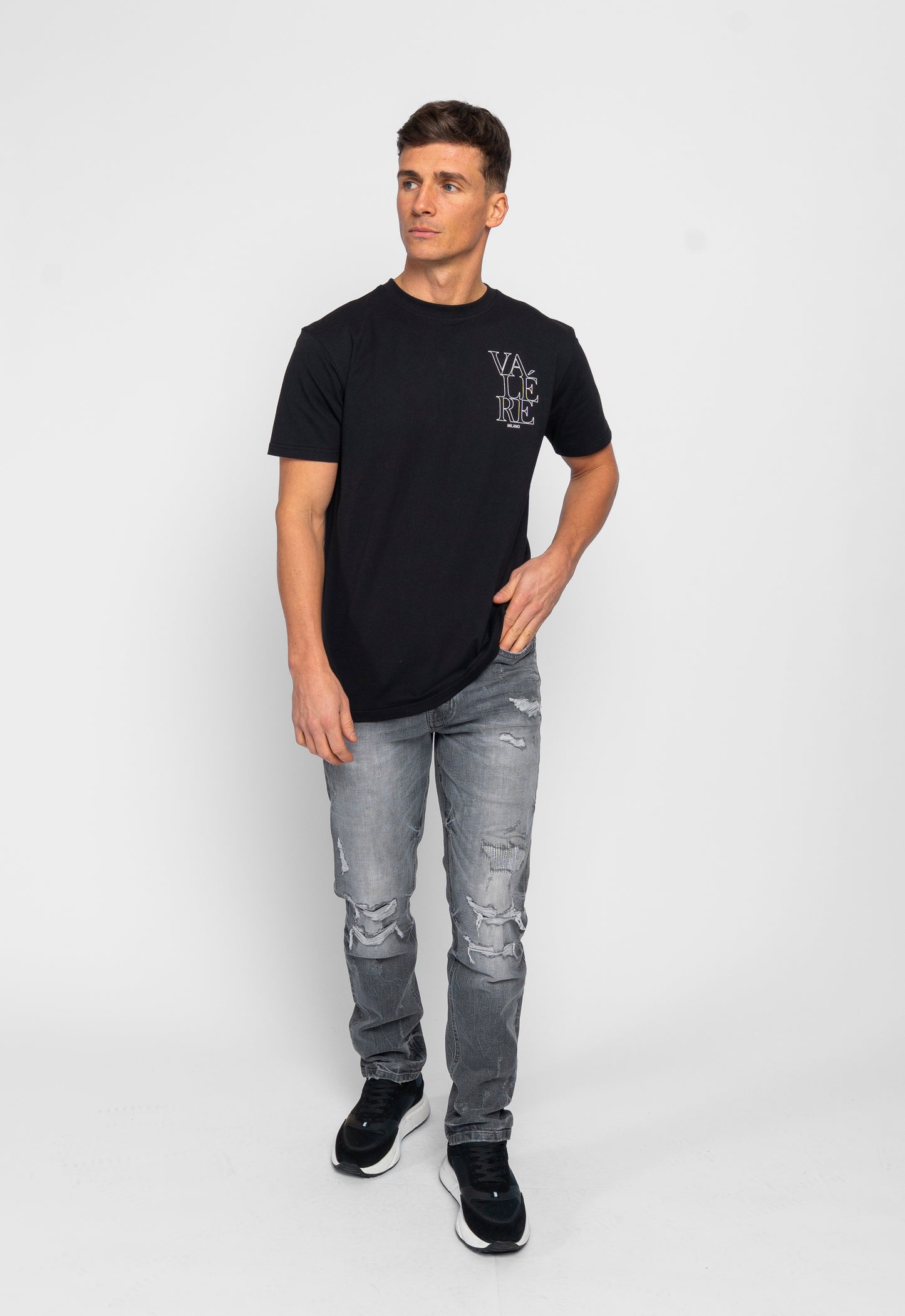CAPANNE BLACK TEE