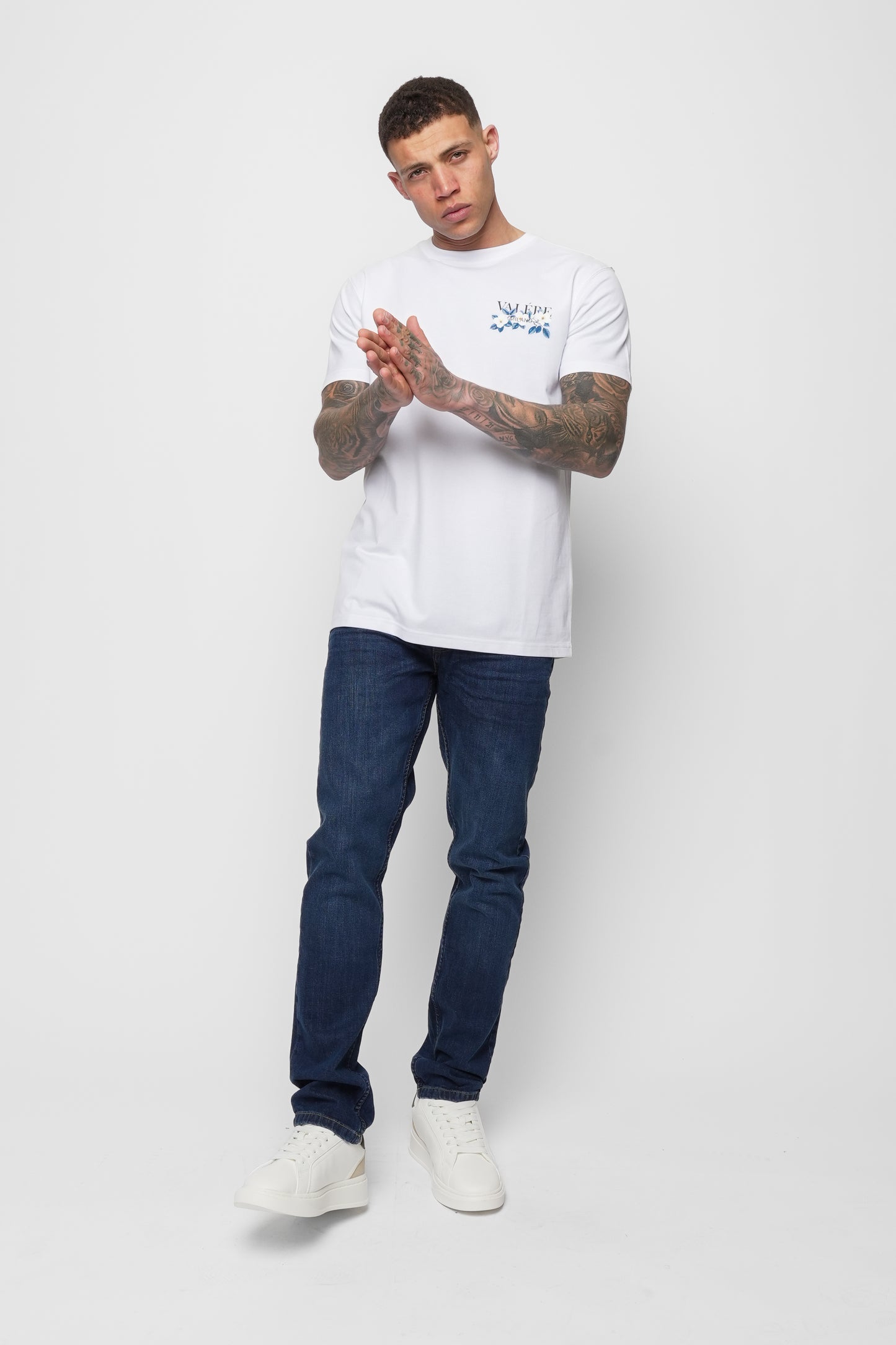 FUSINE WHITE TEE