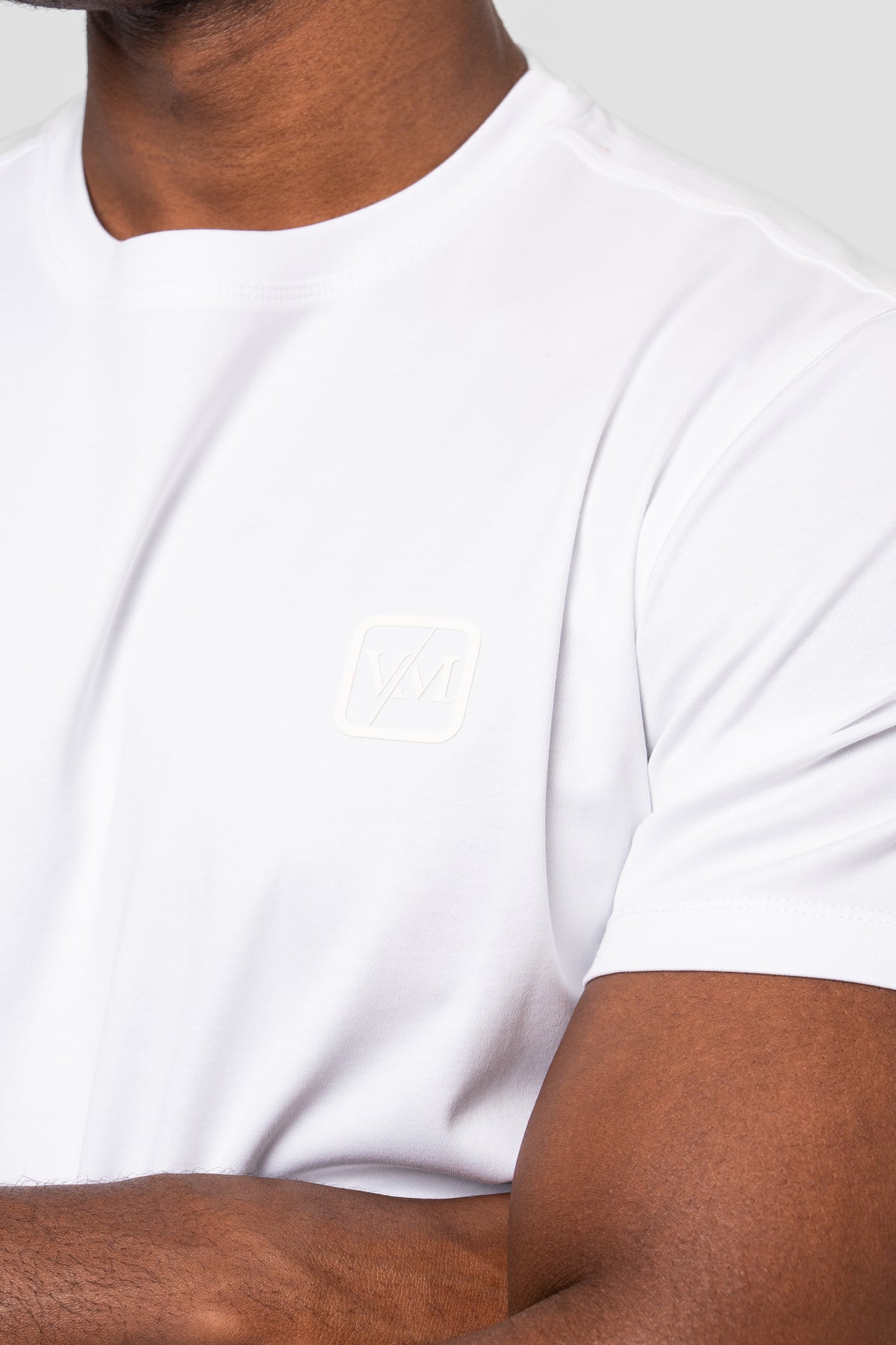 Luxe Premium Mercerised White T-Shirt
