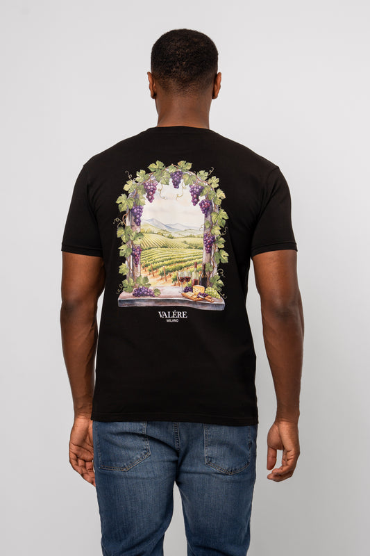 Greco Black T-Shirt