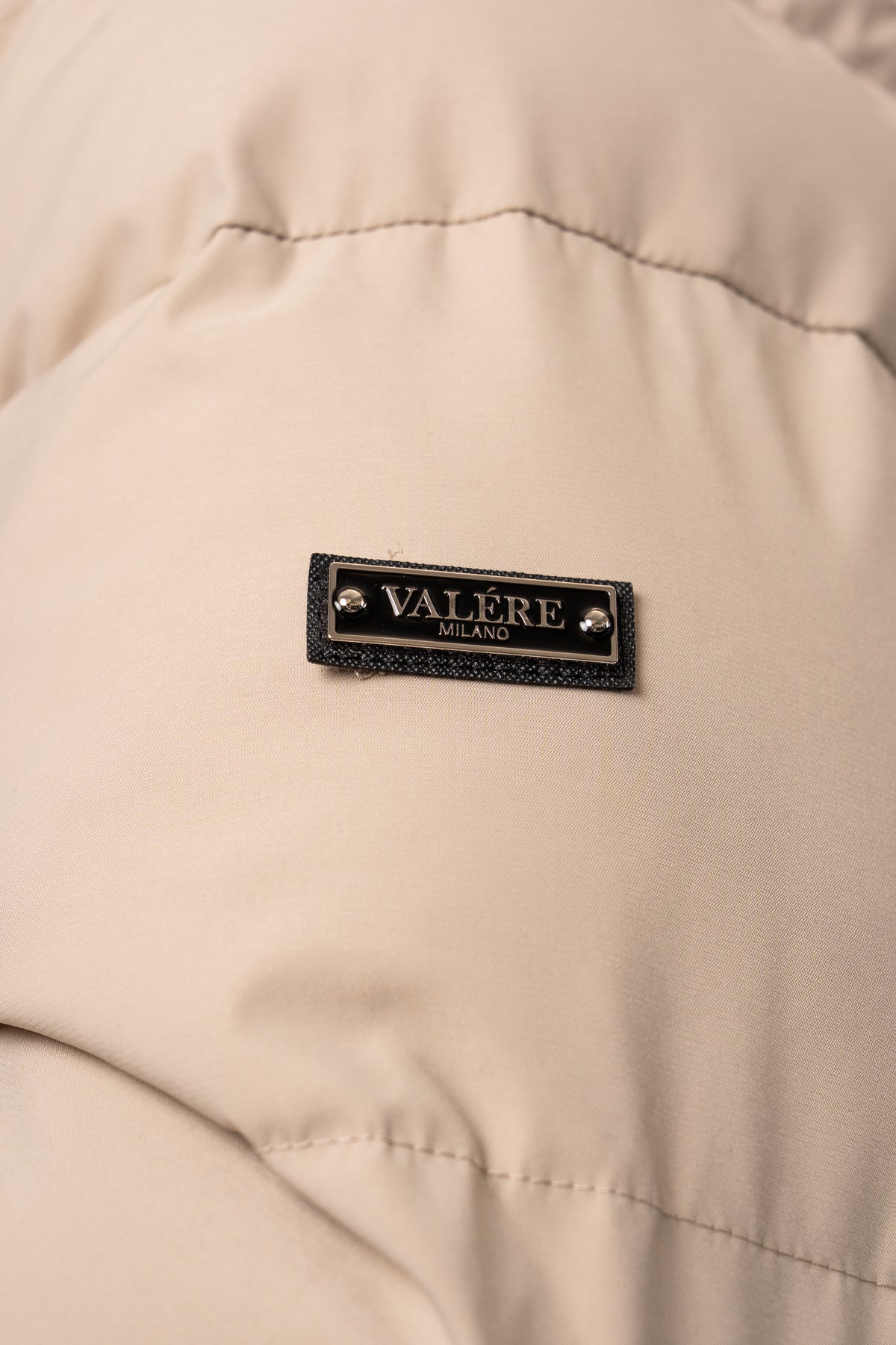 Mono Logo Stone Puffer Jacket