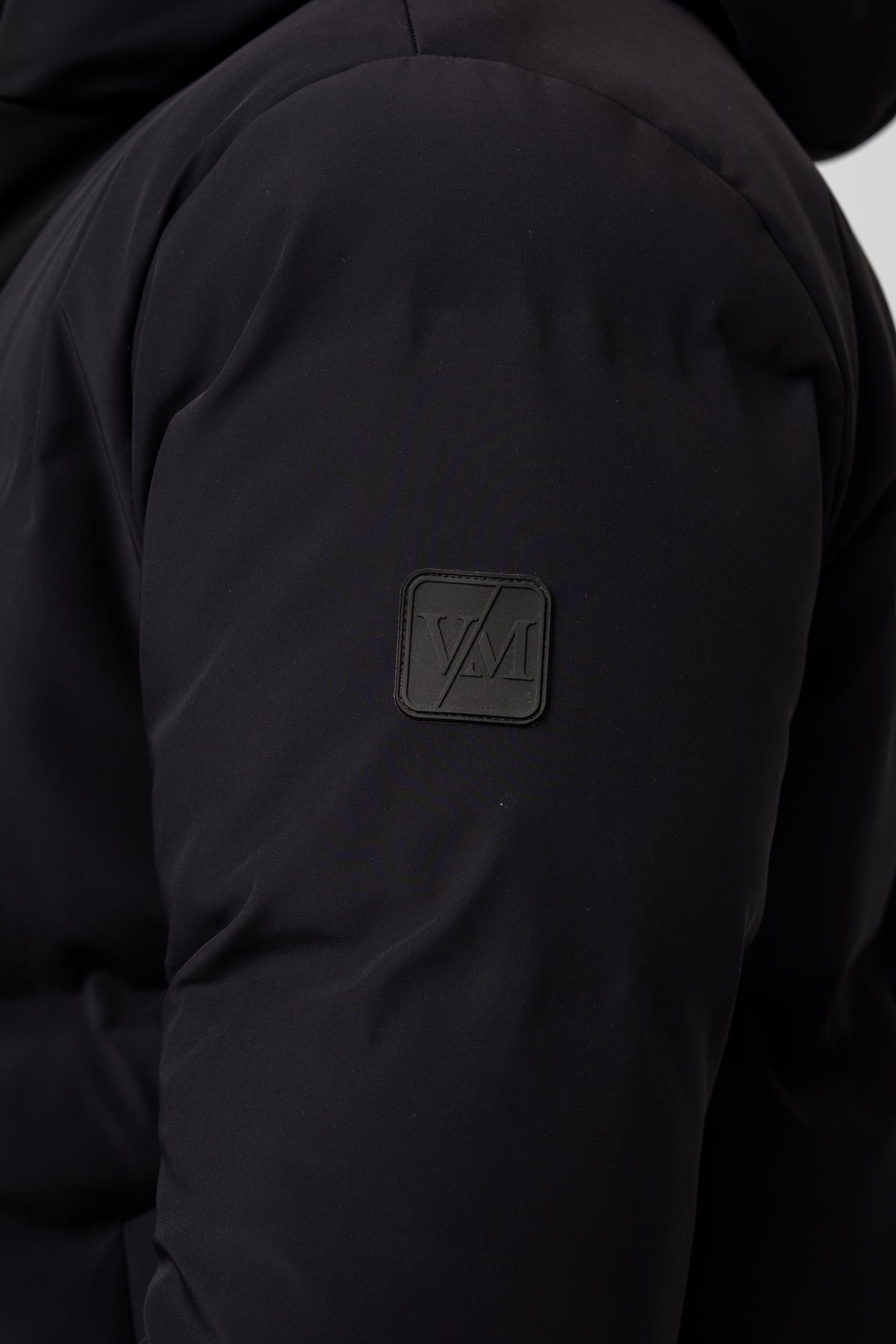 Clean Black 3/4 Length Coat