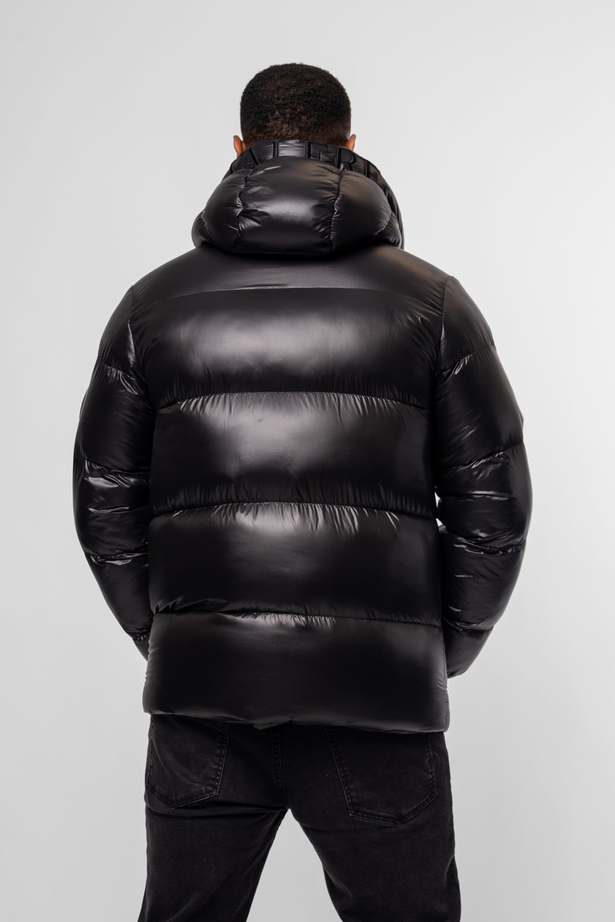 Tomeo Black Puffer Jacket