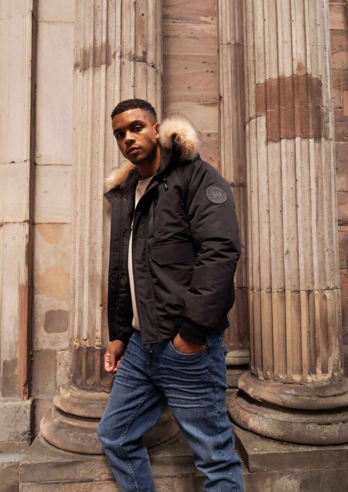 FLIGHT BLACK PARKA