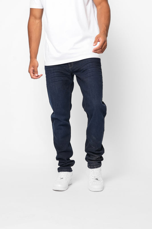 LUSSO BLUE BLACK JEAN