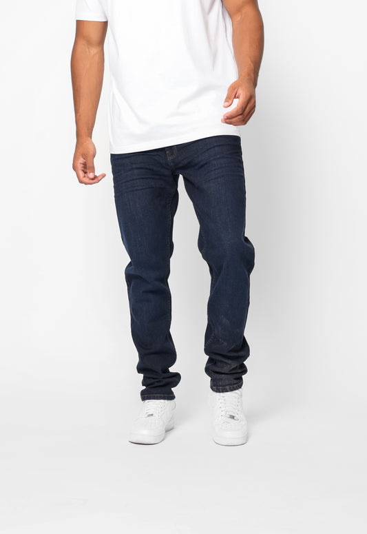 LUSSO BLUE BLACK JEAN