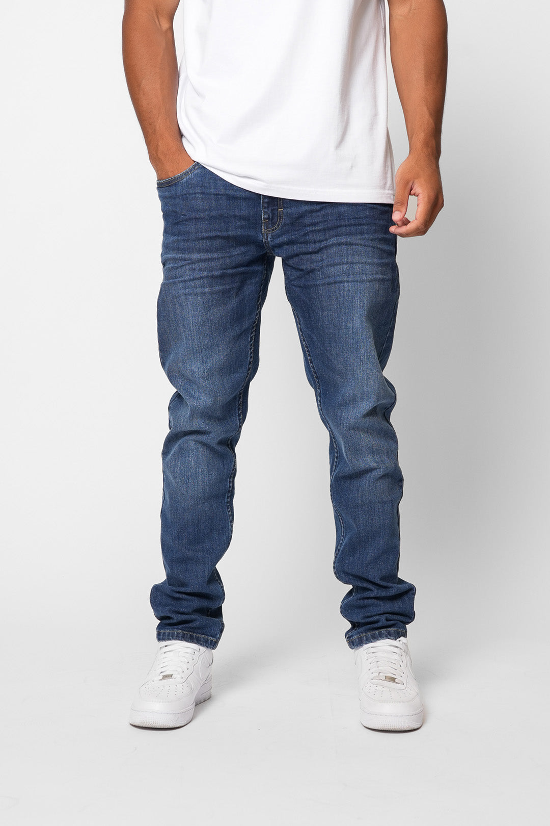 LUSSO TRUE MID WASH JEAN