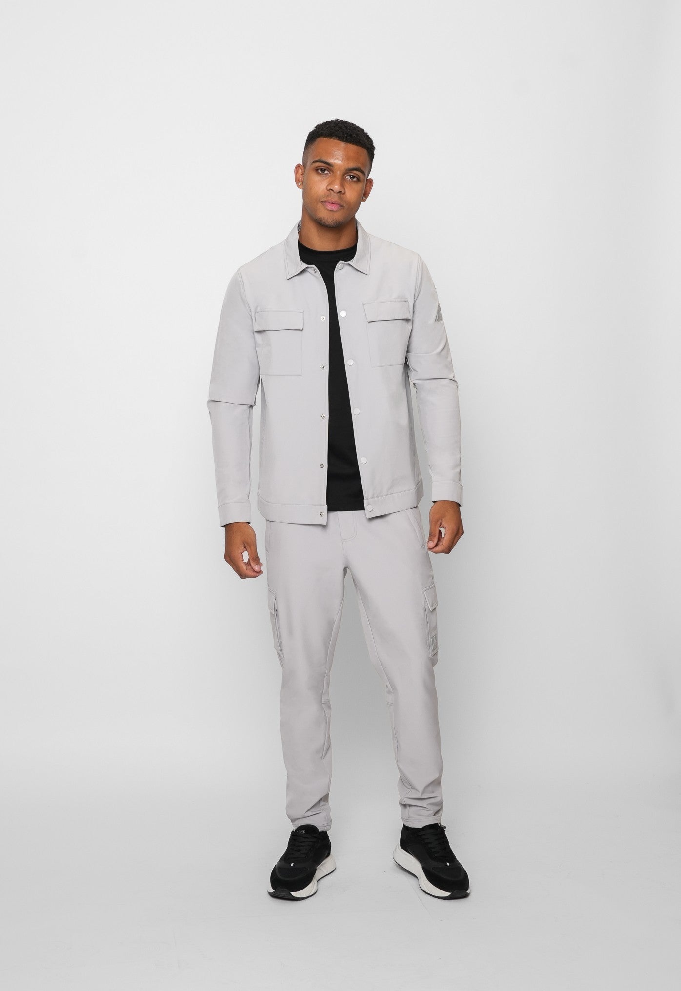 LUXE GREY OVERSHIRT