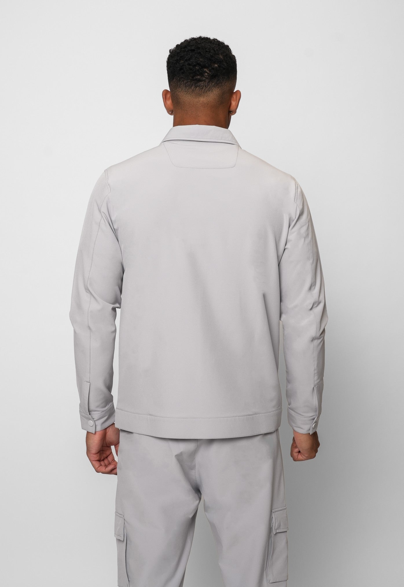 LUXE GREY OVERSHIRT