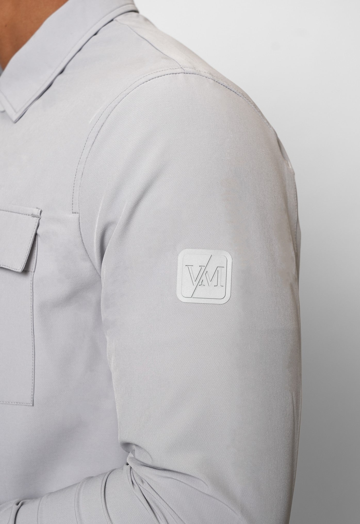 LUXE GREY OVERSHIRT