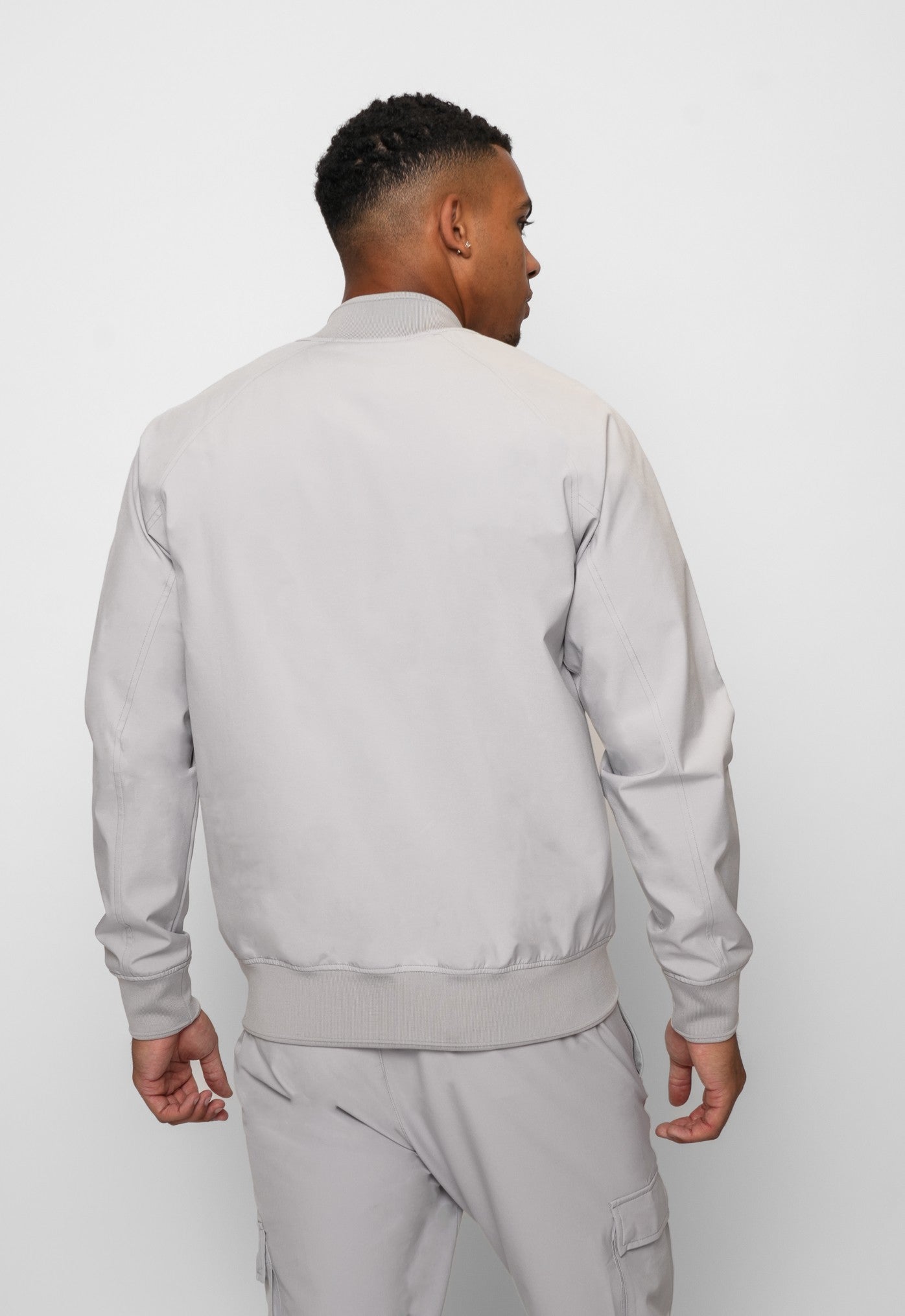 LUXE GREY BOMBER