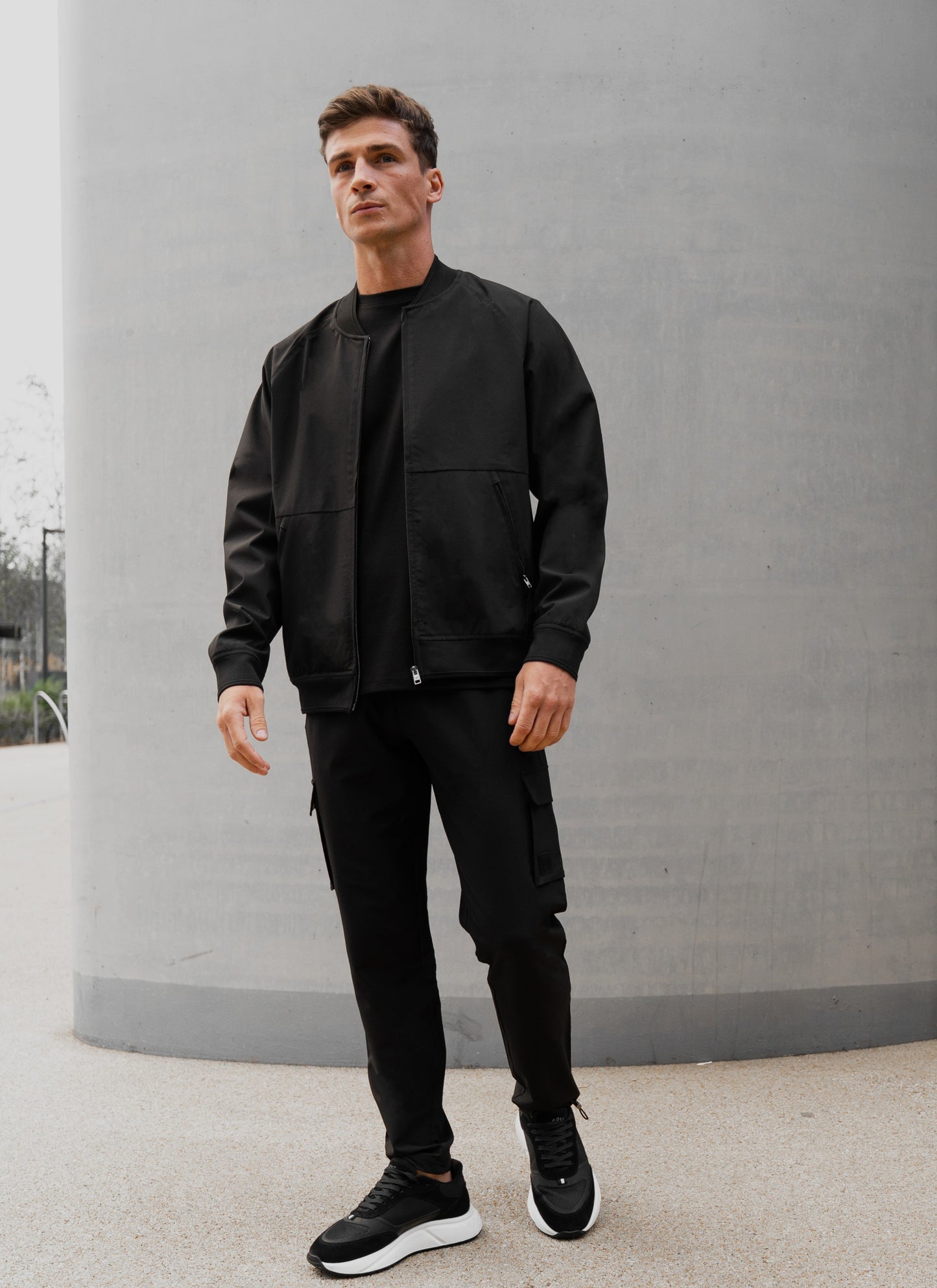 LUXE BLACK BOMBER